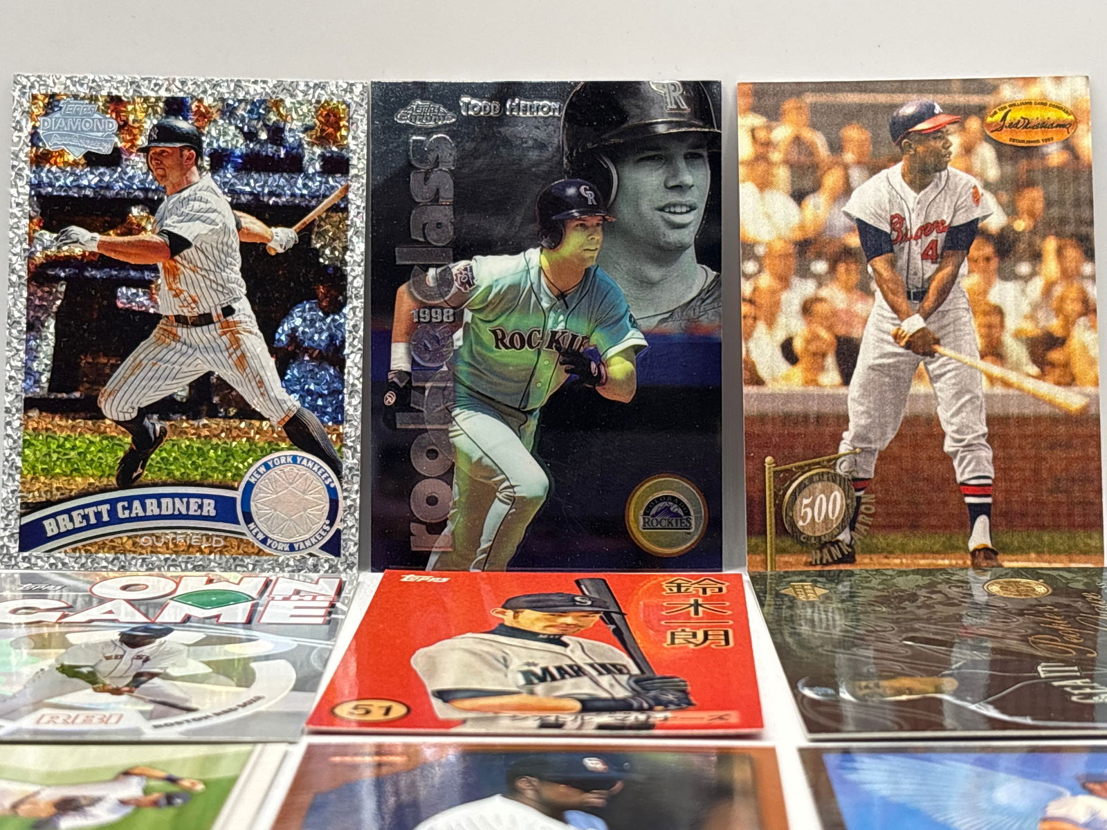 VINTAGE MLB BASEBALL INSERT LOT - 2