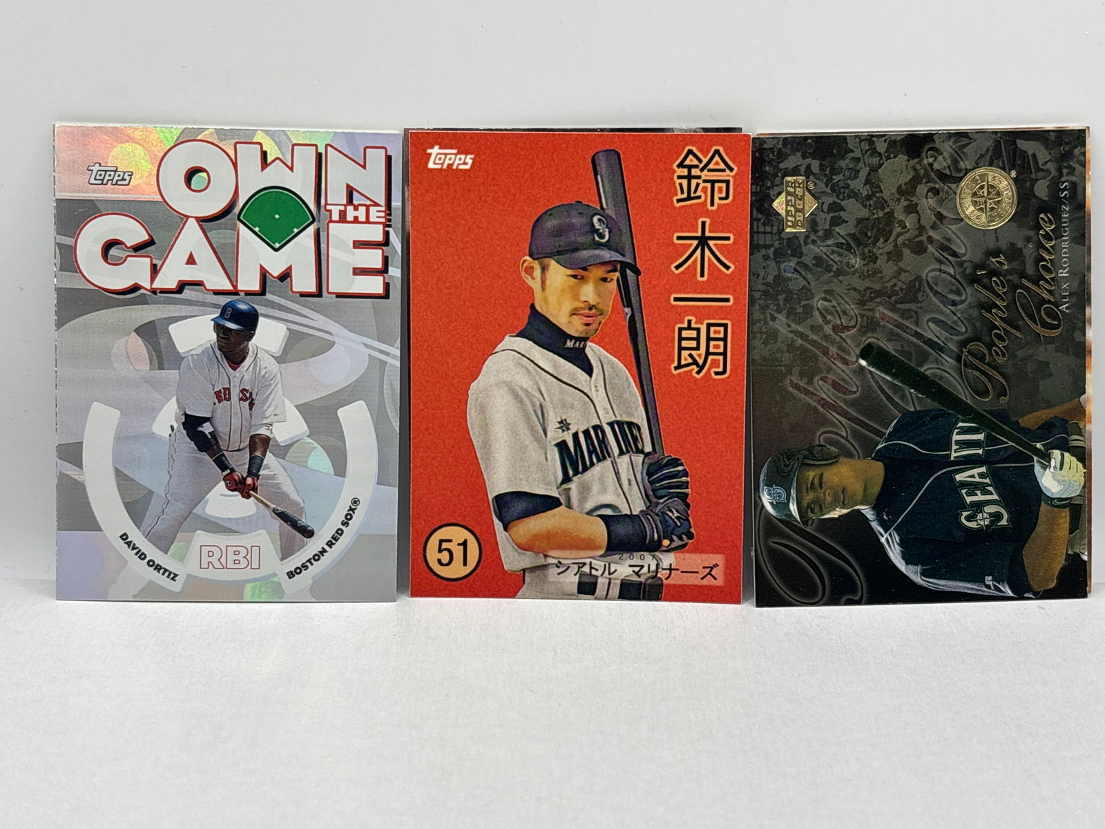 VINTAGE MLB BASEBALL INSERT LOT - 3