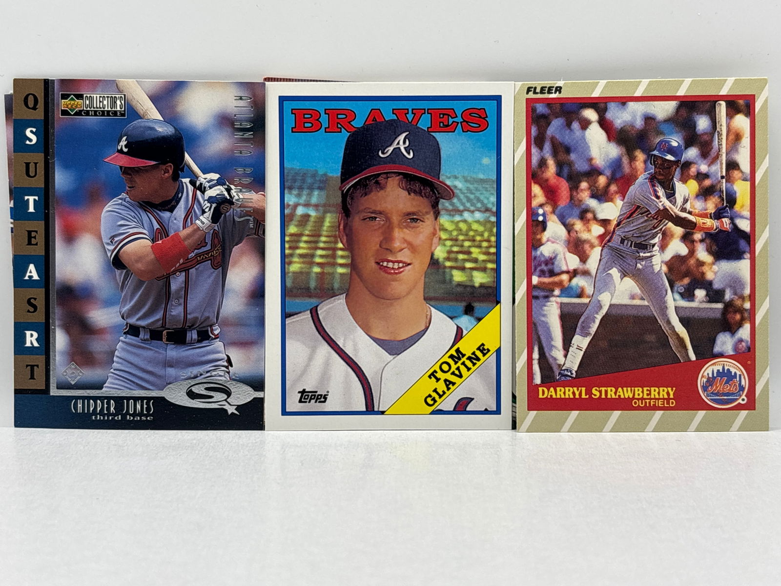 VINTAGE MLB BASEBALL INSERT LOT - 4