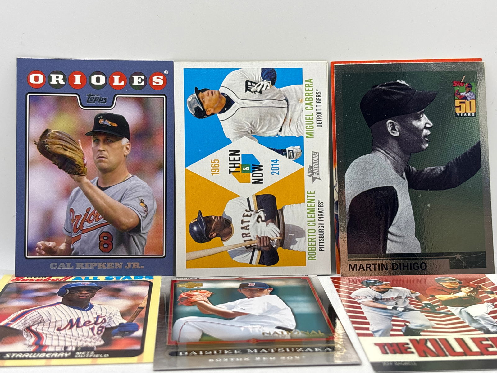 VINTAGE MLB BASEBALL INSERT LOT - 3