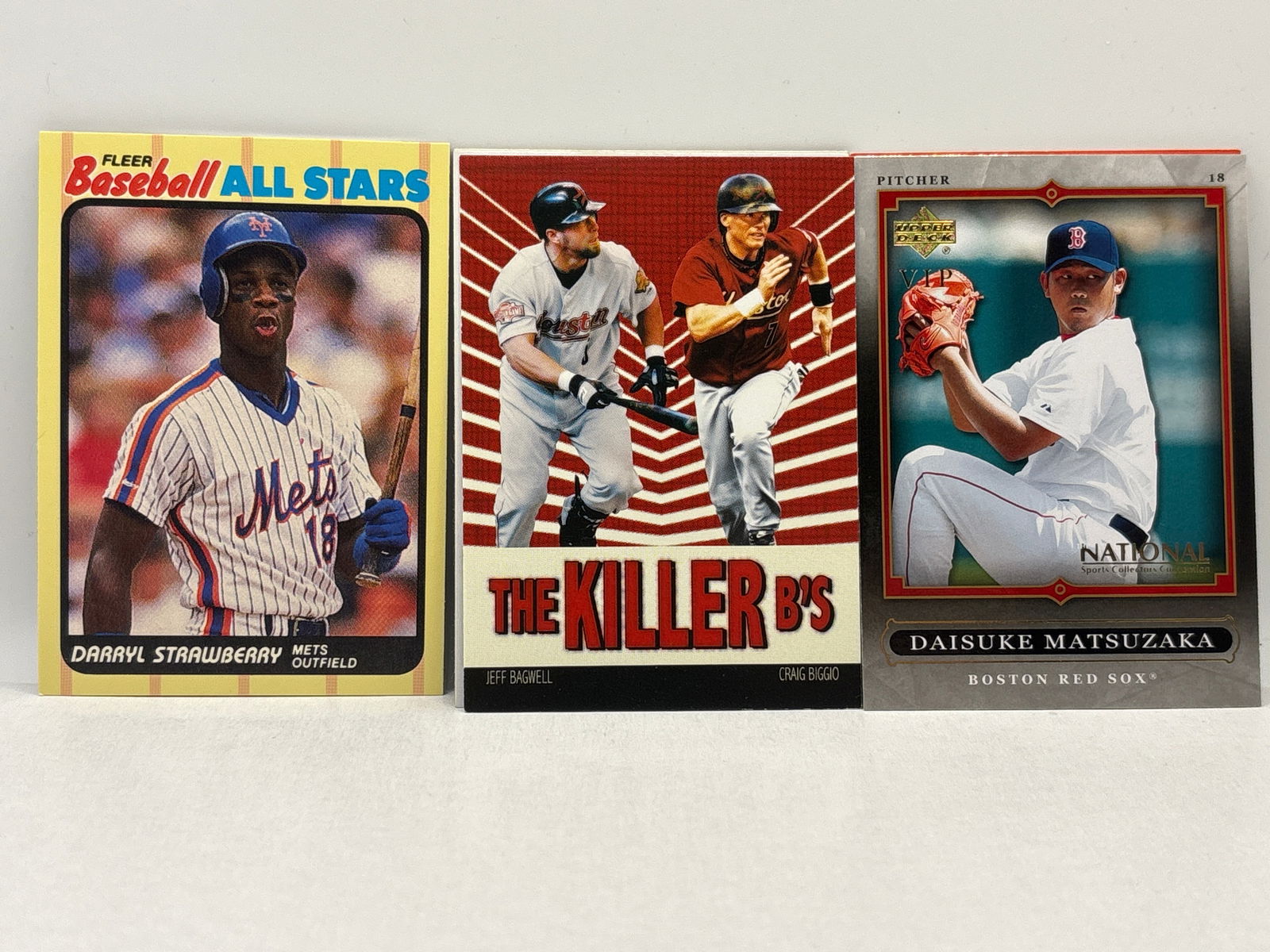 VINTAGE MLB BASEBALL INSERT LOT - 4