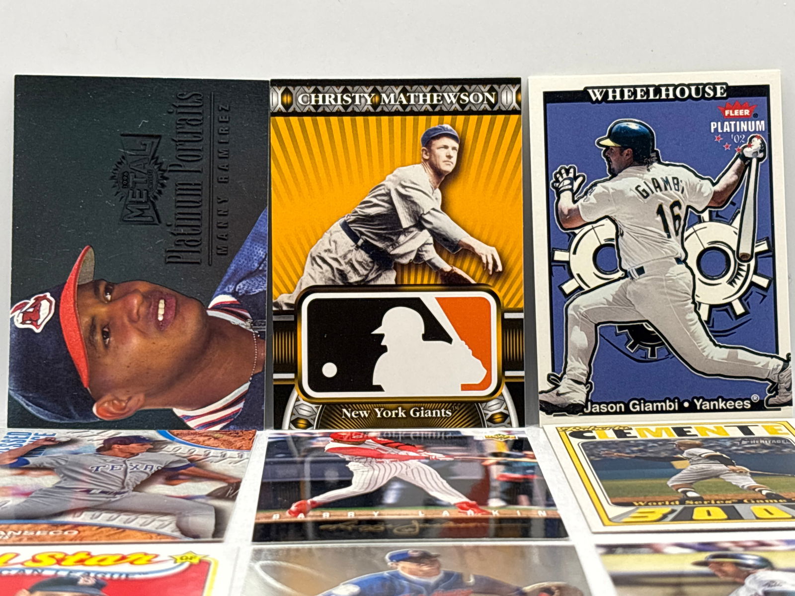 VINTAGE MLB BASEBALL INSERT LOT - 2
