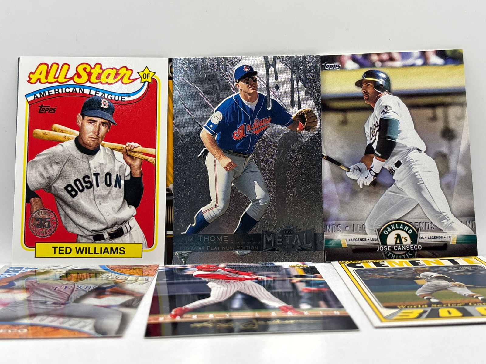 VINTAGE MLB BASEBALL INSERT LOT - 3