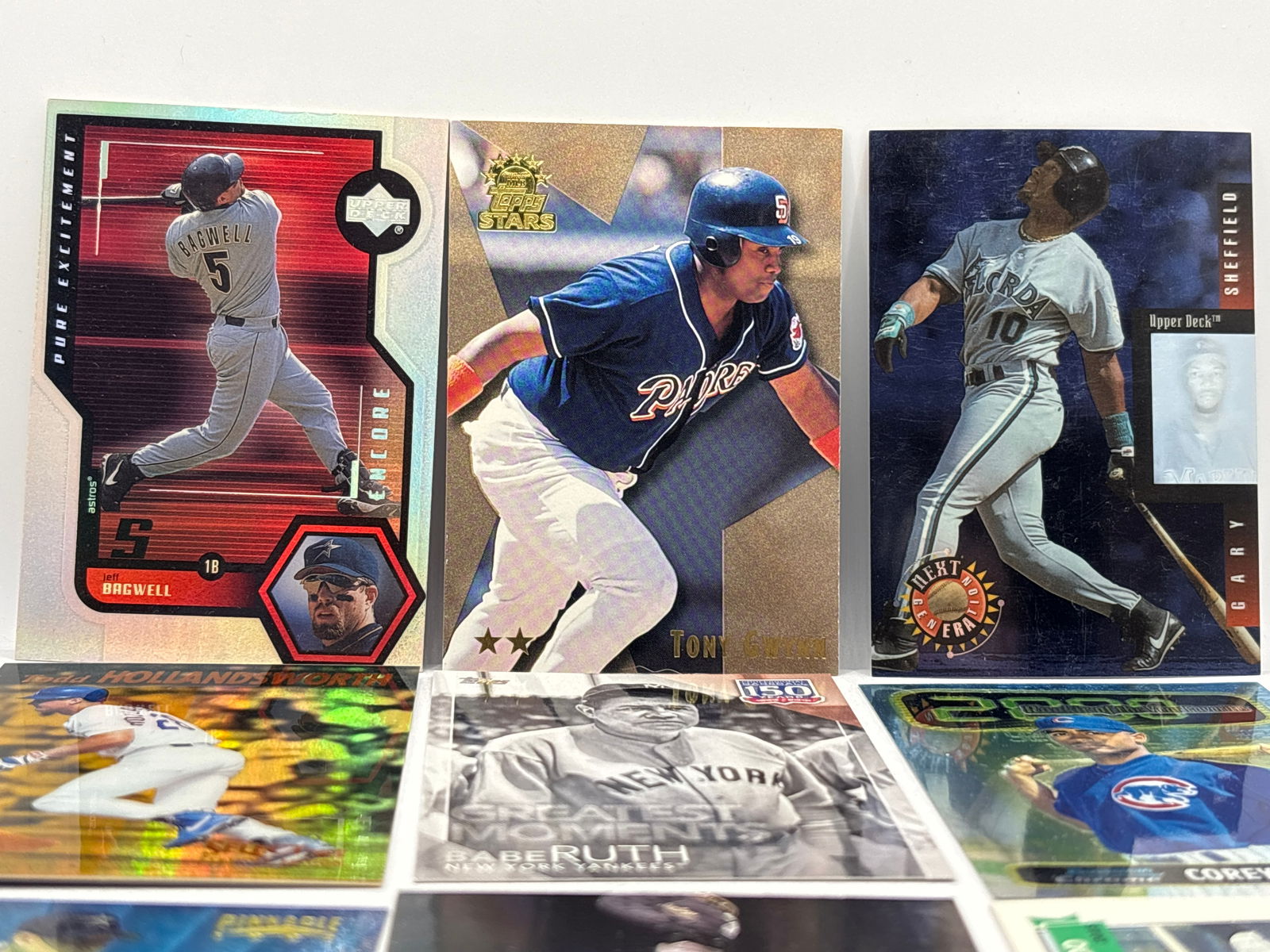 VINTAGE MLB BASEBALL INSERT LOT - 2