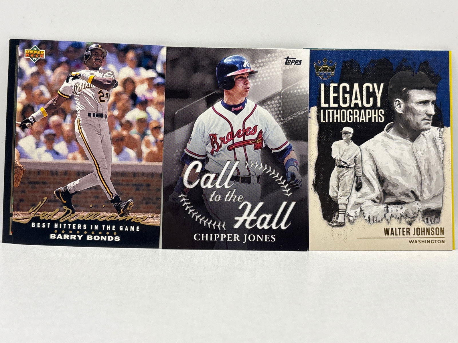 VINTAGE MLB BASEBALL INSERT LOT - 4