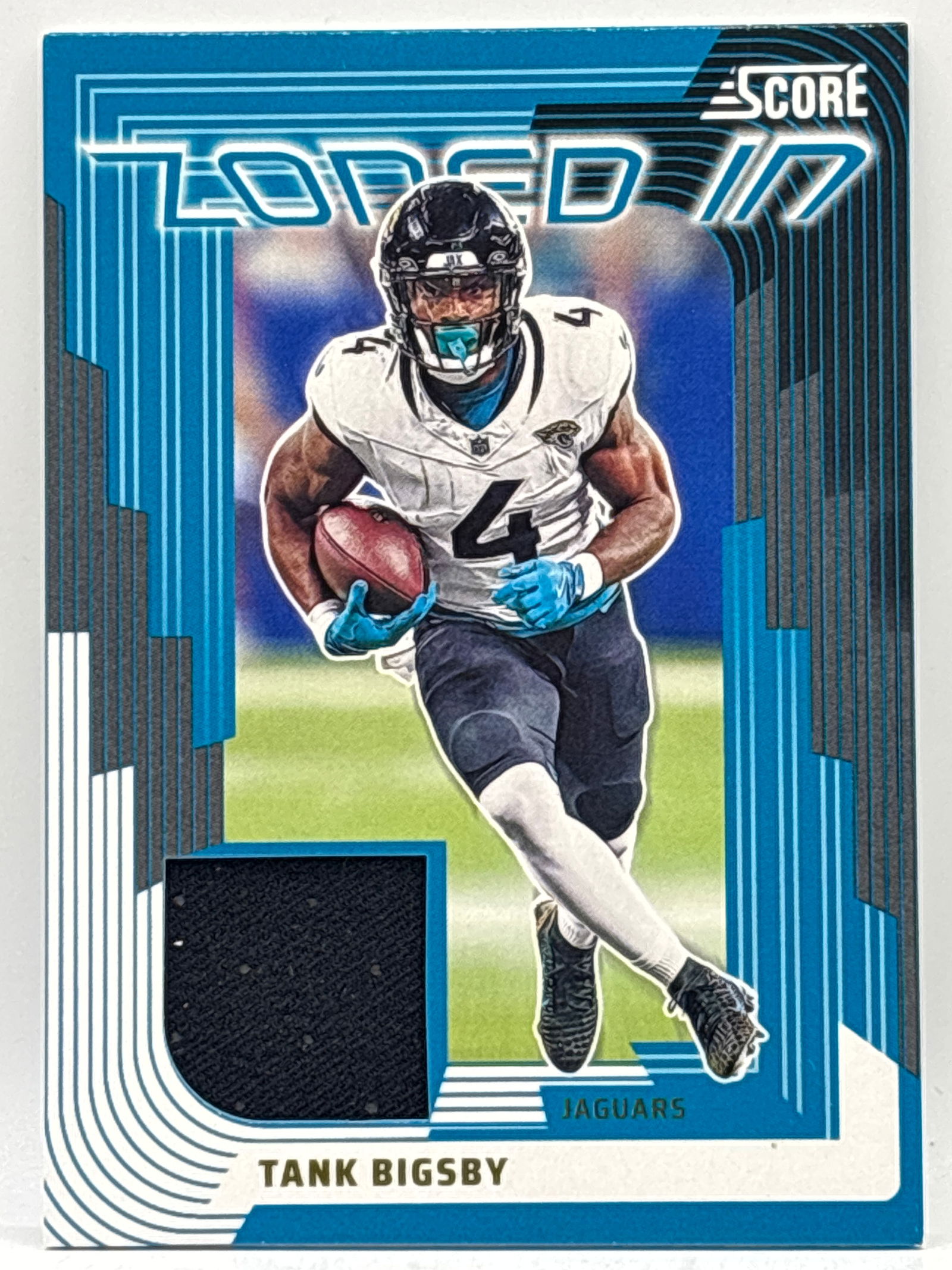 2025 PANINI SCORE TANK BIGSBY ZONED IN MEMORABILIA PATCH: THE HOBBY BOX