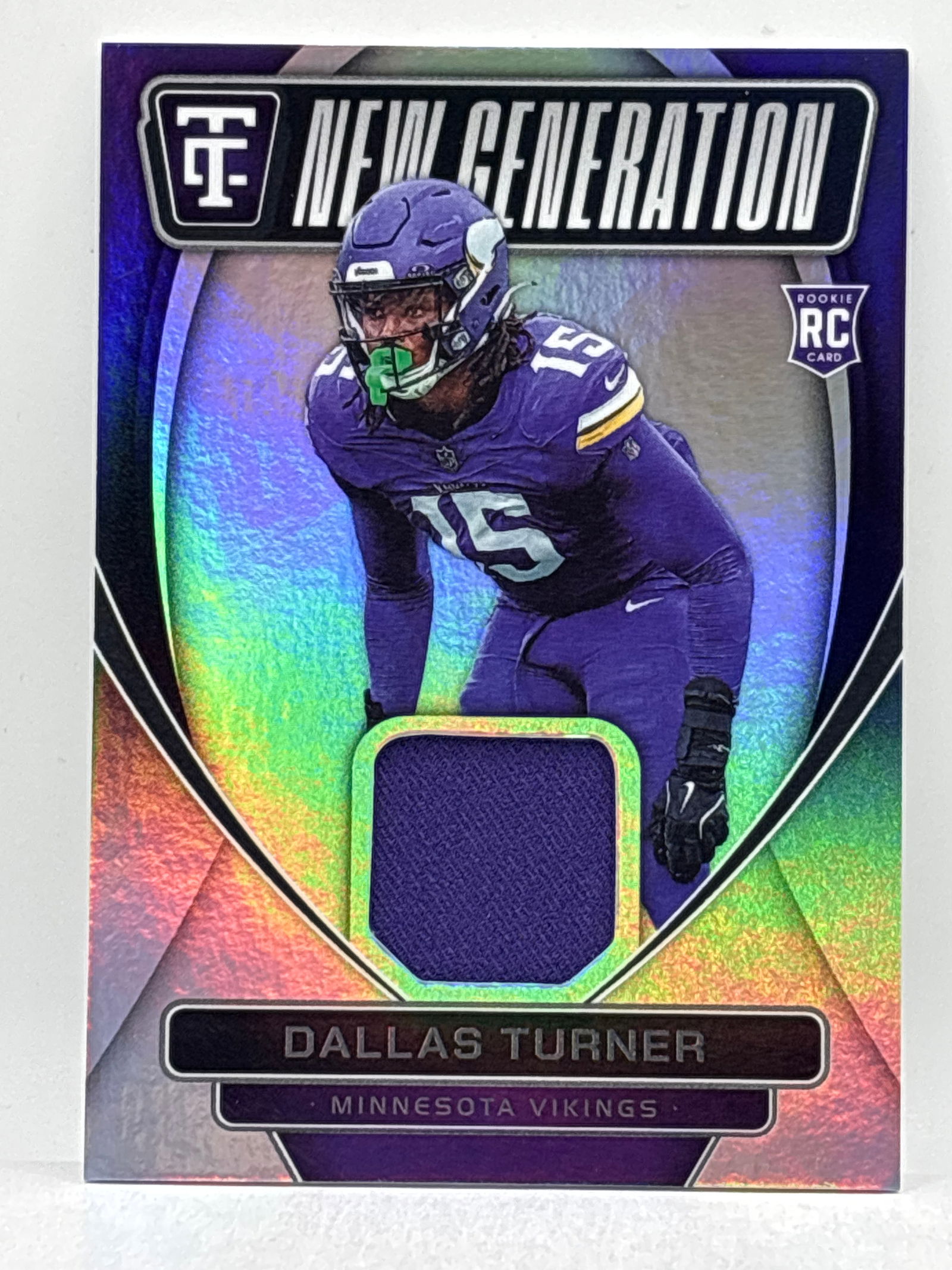 2024 PANINI TOTALLY CERTIFIED DALLAS TURNER NEW GENERATION ROOKIE PATCH: THE HOBBY BOX