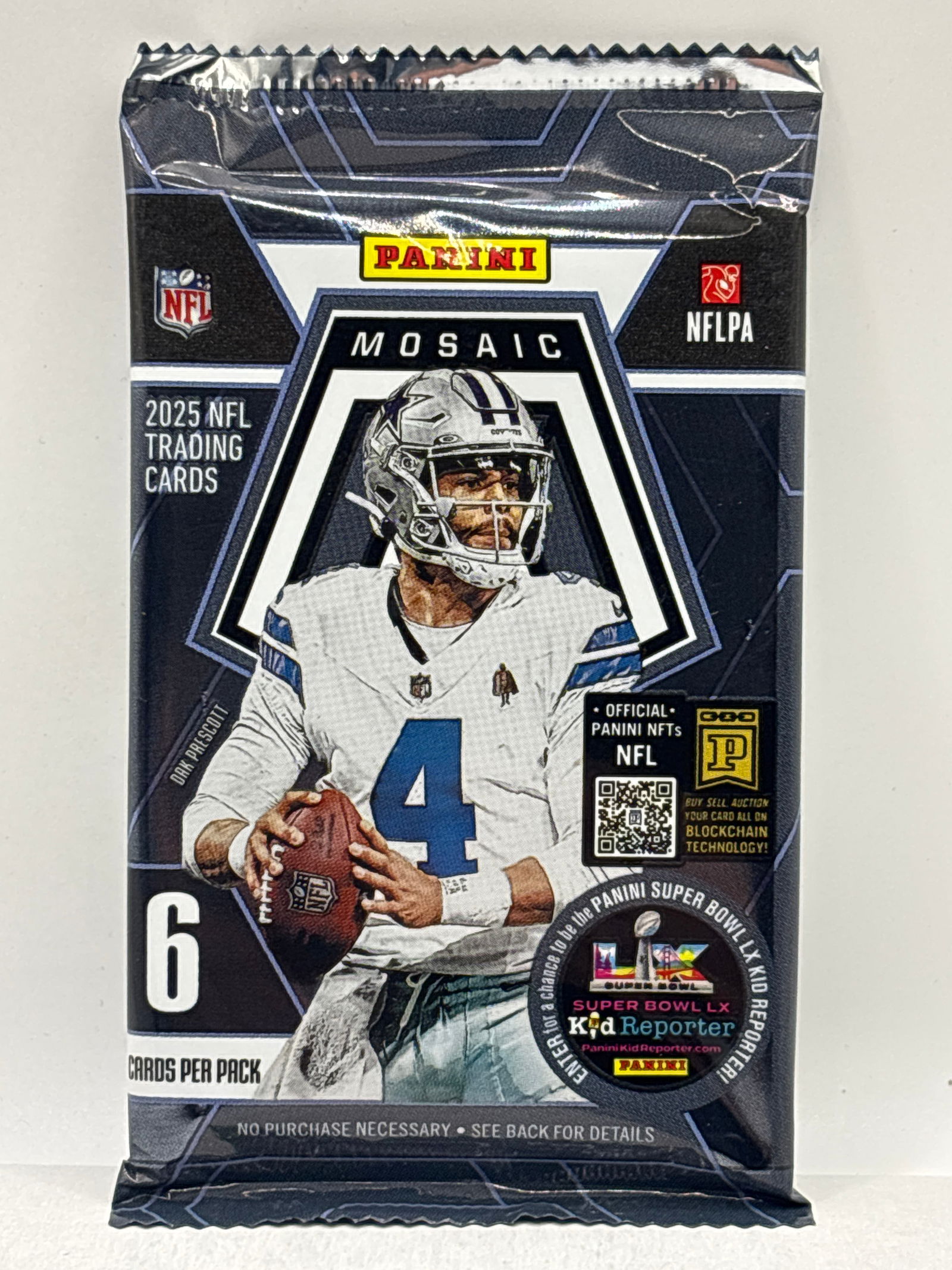 2025 PANINI MOSAIC NFL FOOTBALL PACK: THE HOBBY BOX