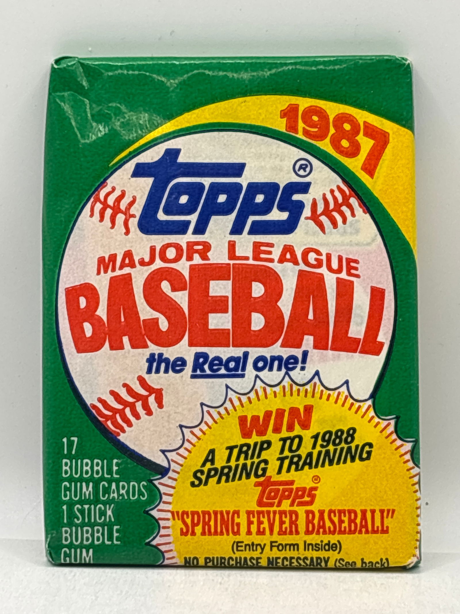 1987 TOPPS MLB BASEBALL PACK: THE HOBBY BOX