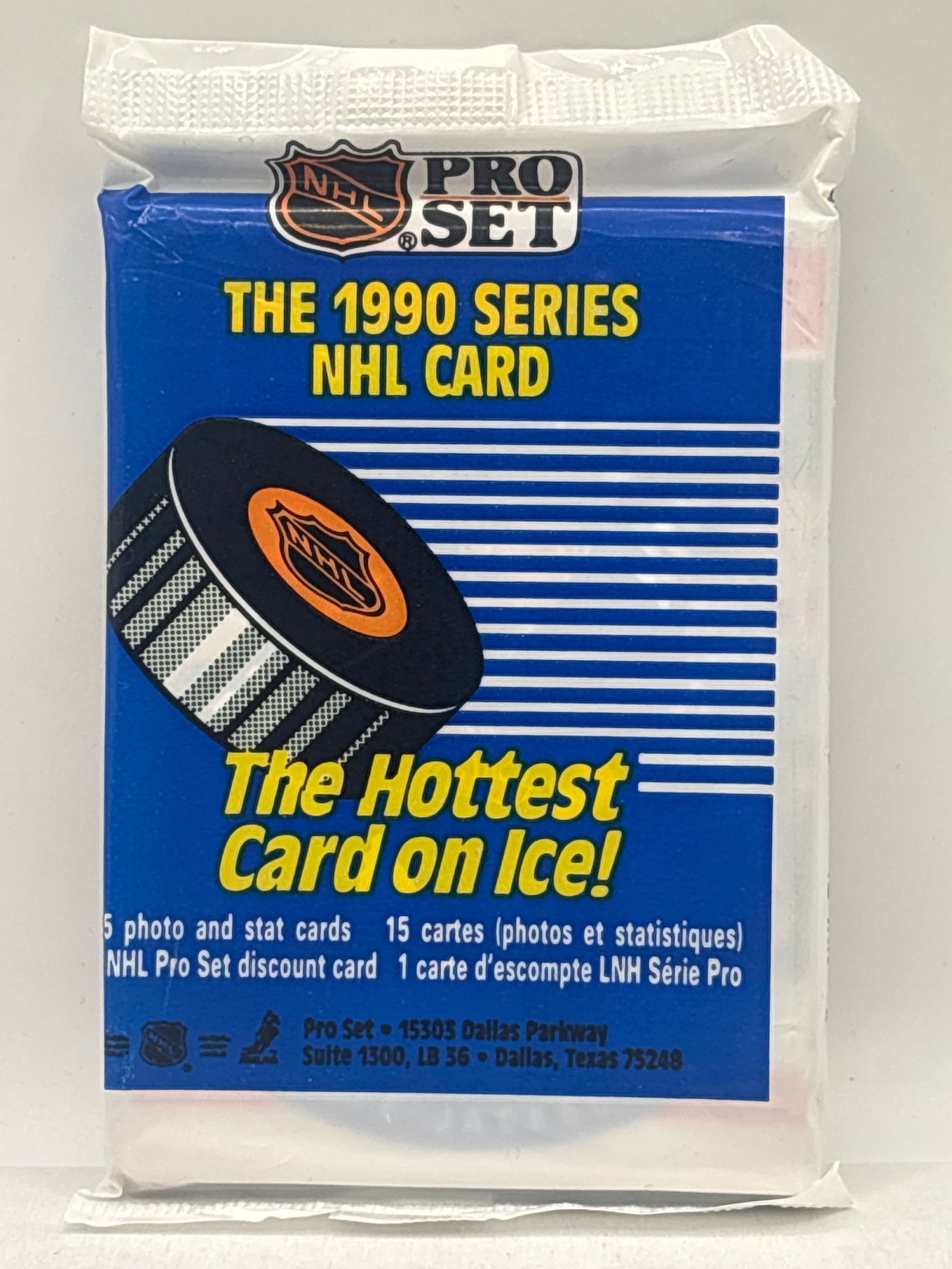 1990 PRO SET NHL HOCKEY PACK: THE HOBBY BOX