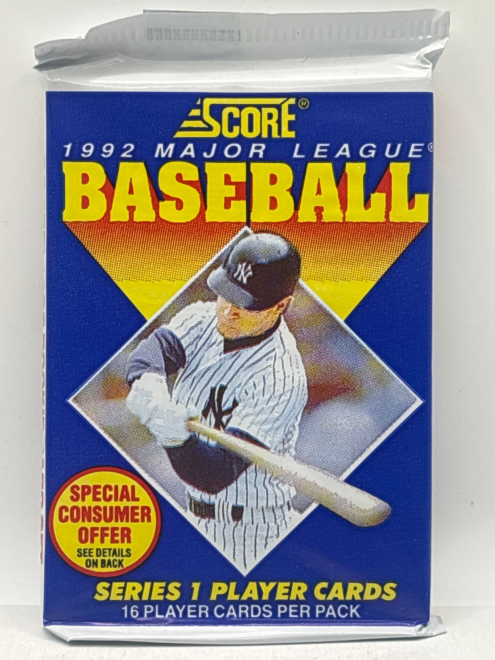 1992 SCORE MLB BASEBALL PACK: THE HOBBY BOX