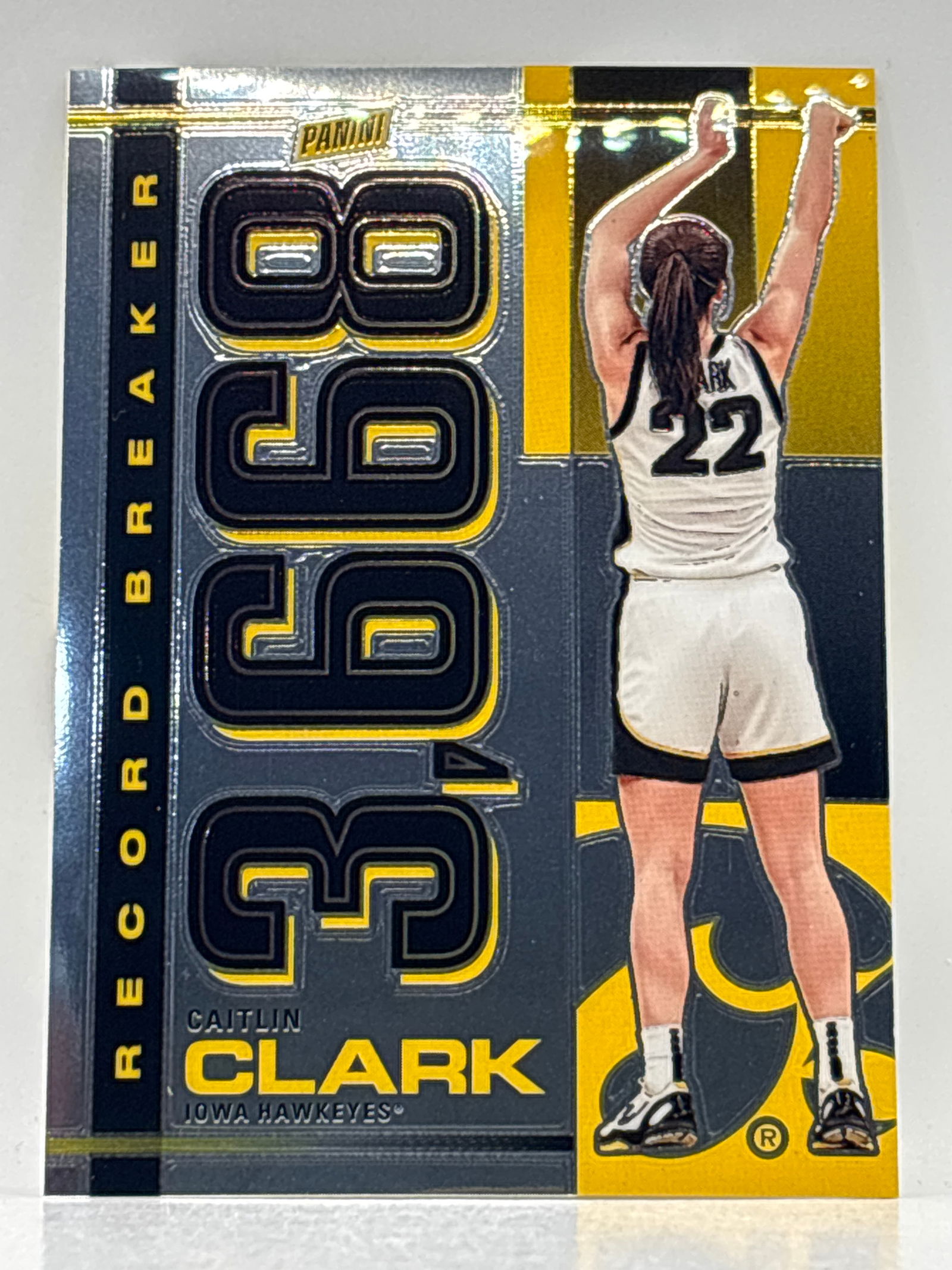 2024 PANINI CAITLIN CLARK COLLECTION RECORD BREAKER CAITLIN CLARK ROOKIE INSERT: THE HOBBY BOX
