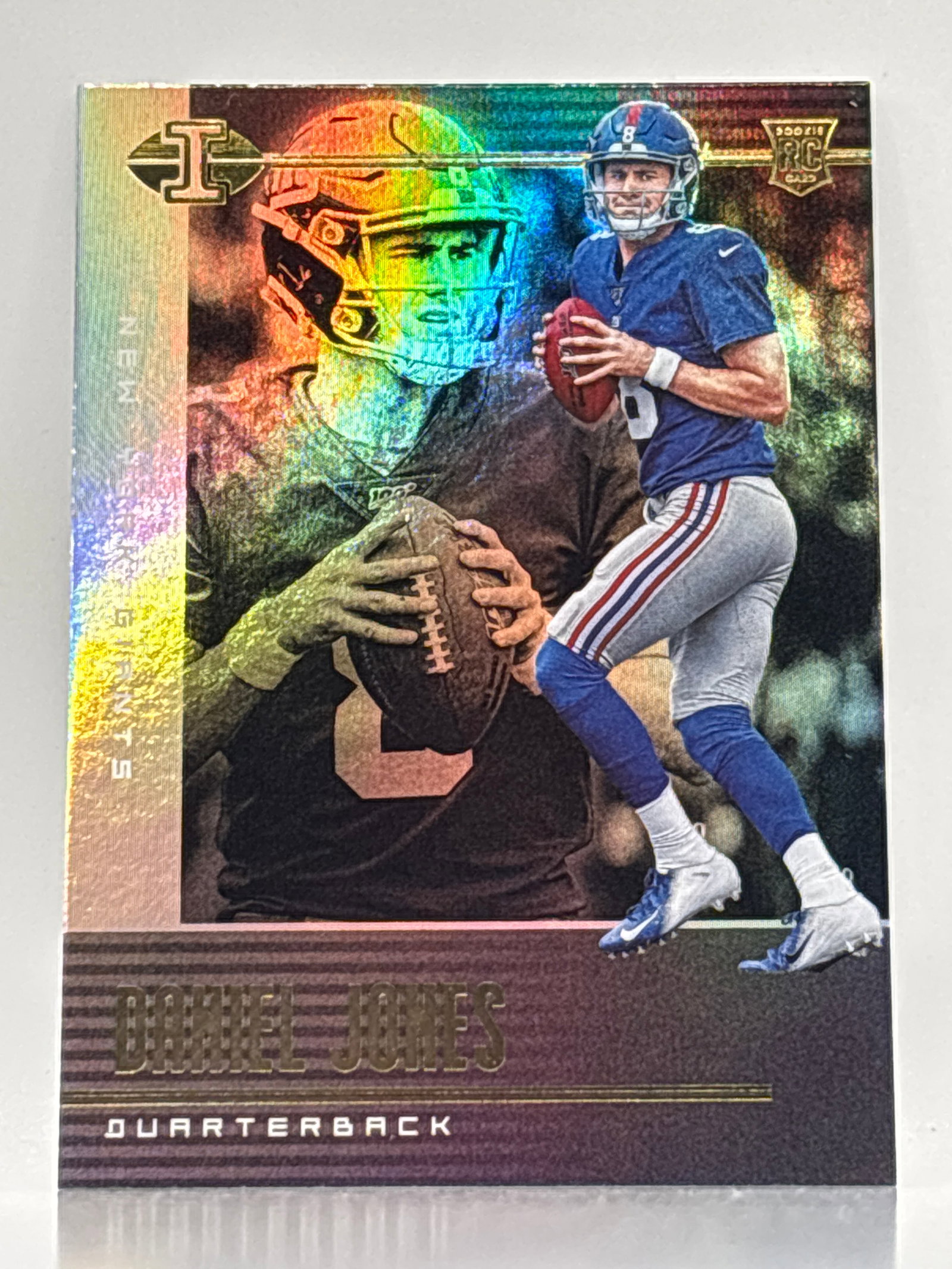 2019 PANINI ILLUSIONS DANIEL JONES SP ROOKIE CARD: THE HOBBY BOX