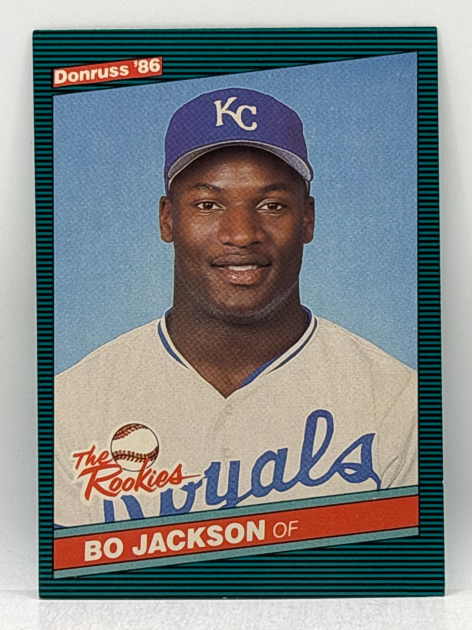 1986 DONRUSS THE ROOKIES BO JACKSON ROOKIE CARD: THE HOBBY BOX