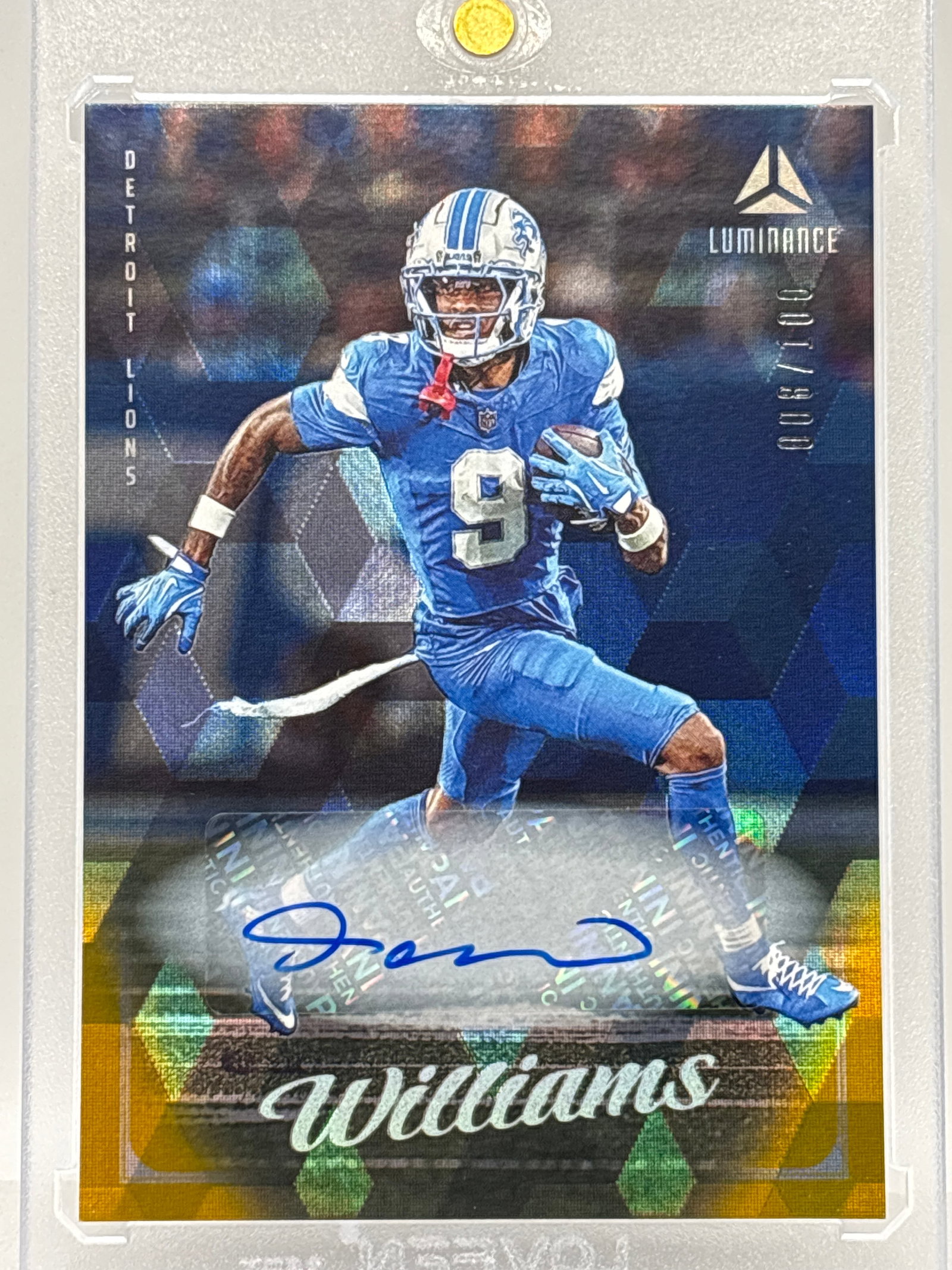 /100 2025 PANINI LUMINANCE JAMESON WILLIAMS AUTOGRAPHED CUBIC: THE HOBBY BOX