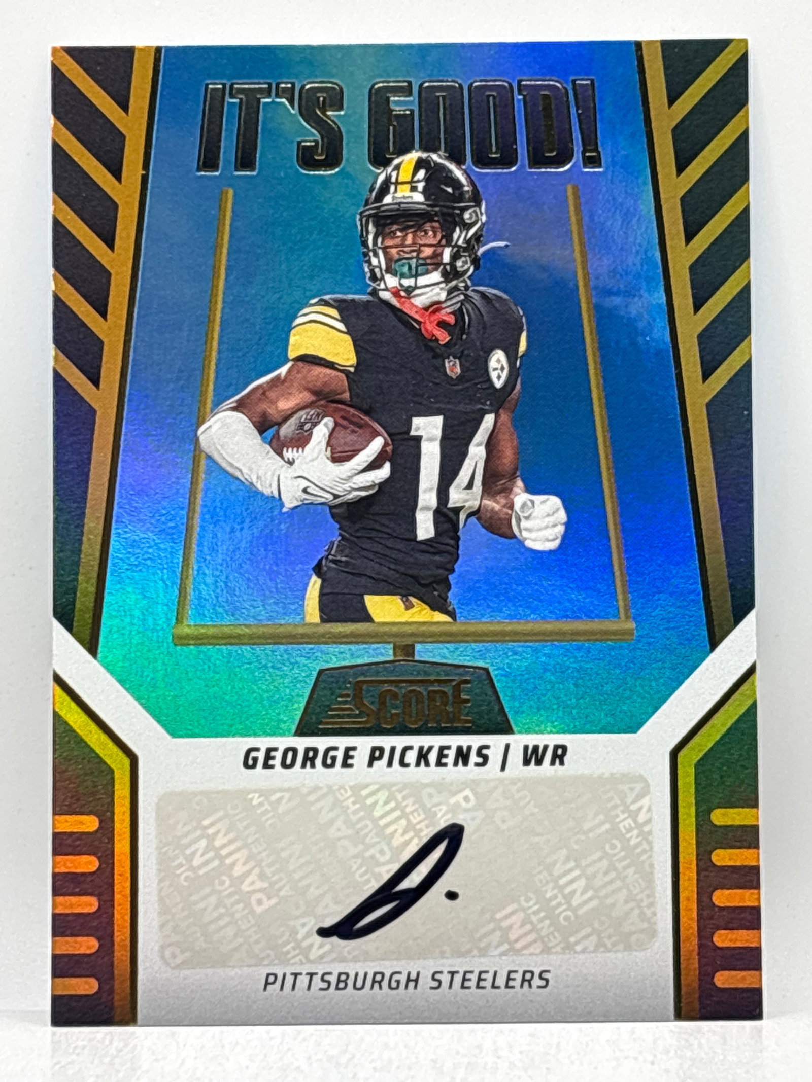 2024 PANINI SCORE GEORGE PICKENS AUTOGRAPHED IT’S GOOD INSERT: THE HOBBY BOX