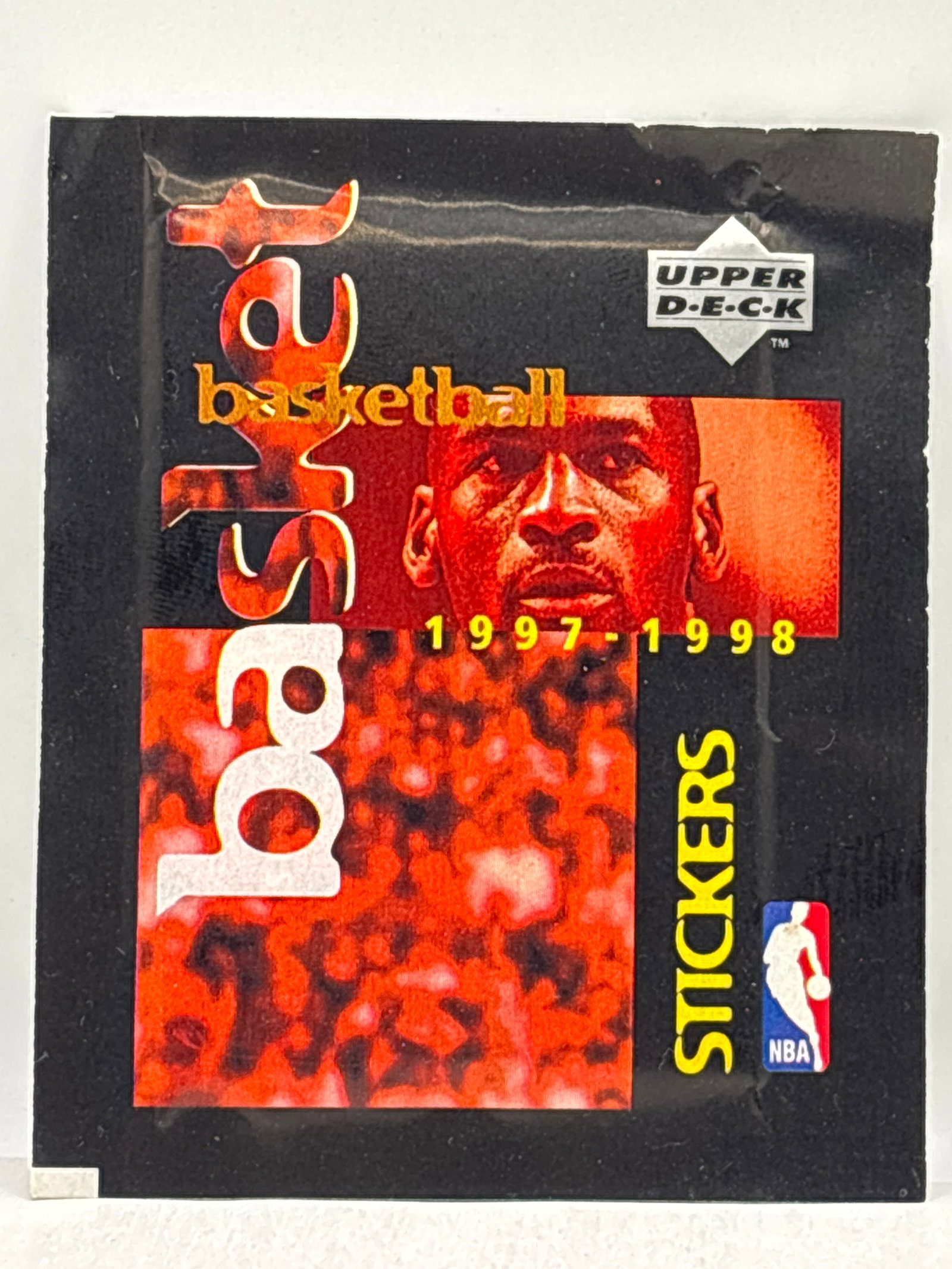 1997-98 UPPER DECK NBA STICKER PACK (1 of 1)