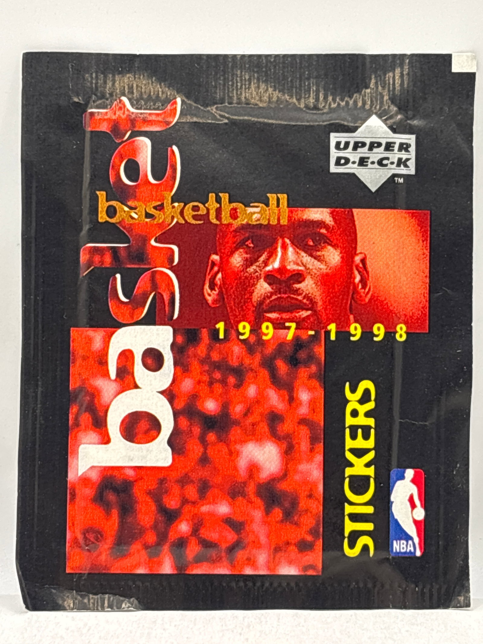 1997-98 UPPER DECK NBA STICKER PACK (1 of 1)