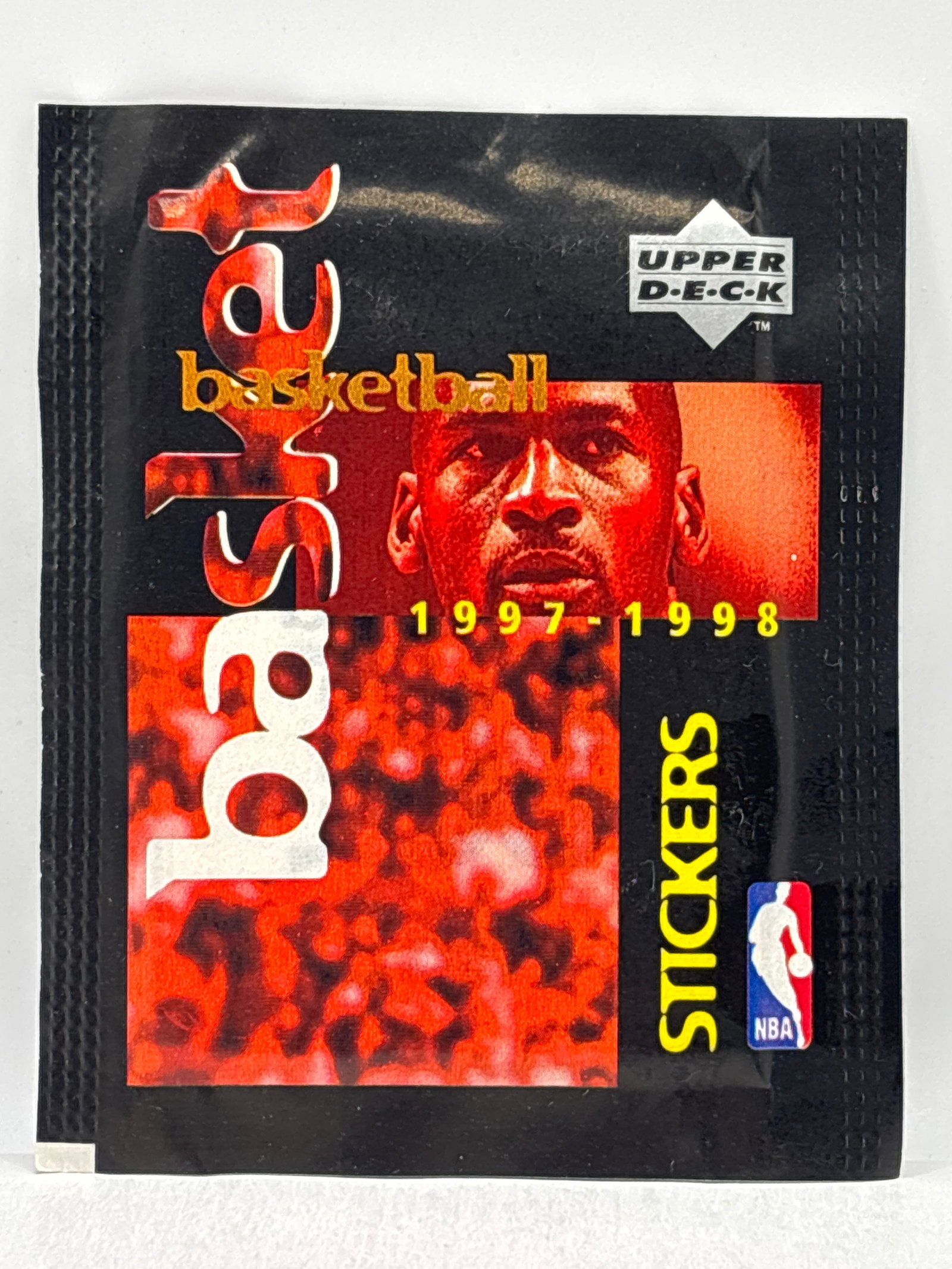 1997-98 UPPER DECK NBA STICKER PACK (1 of 1)