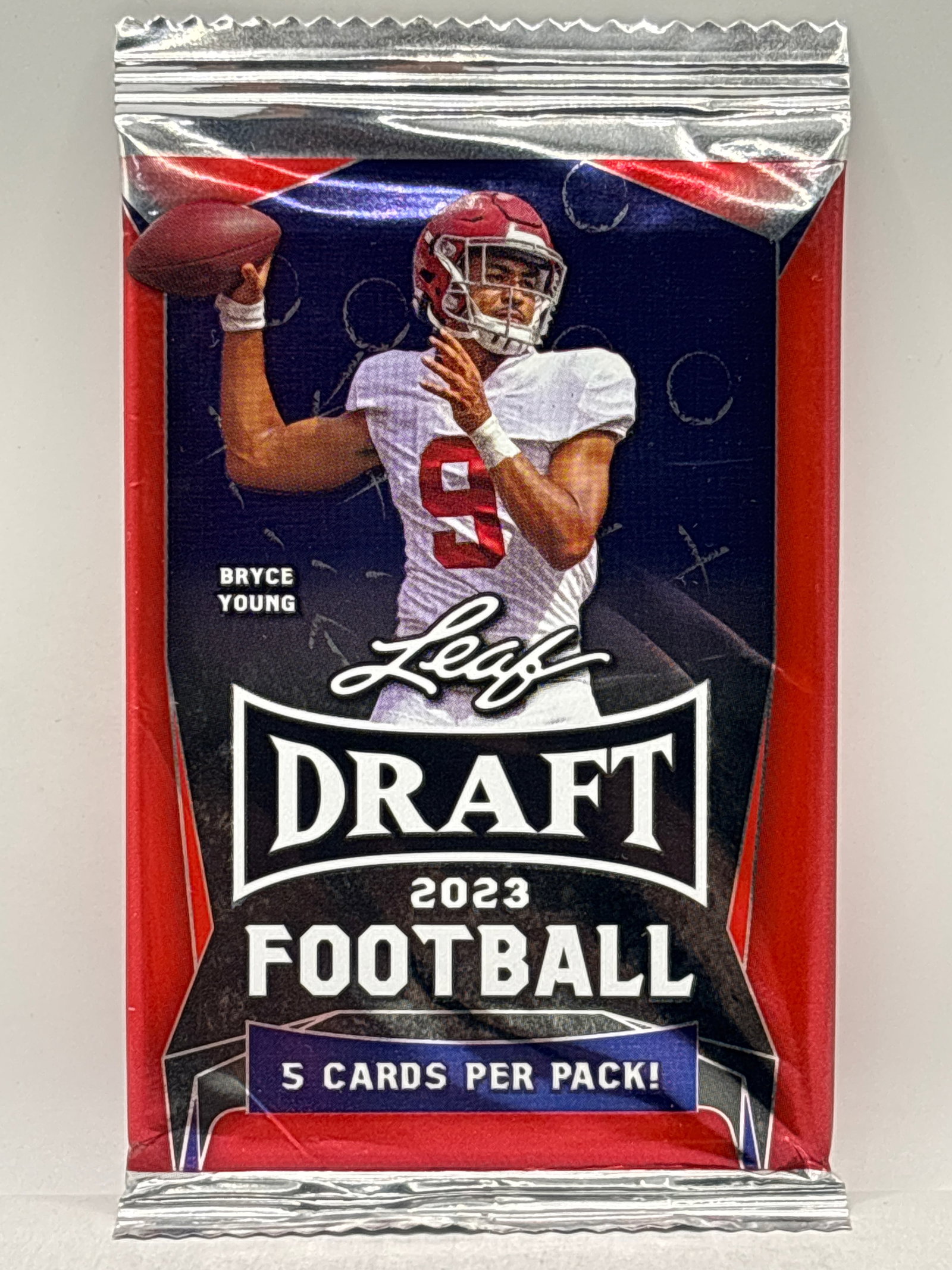 2023 LEAF DRAFT FOOTBALL PACK: THE HOBBY BOX