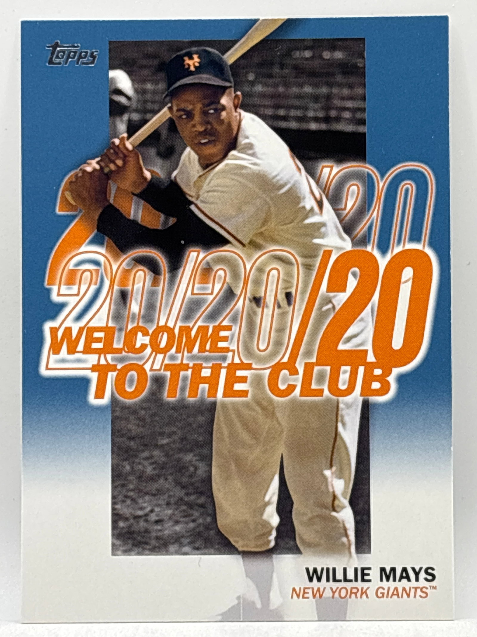 2023 TOPPS WELCOME TO THE CLUB WILLIE MAYS INSERT: THE HOBBY BOX