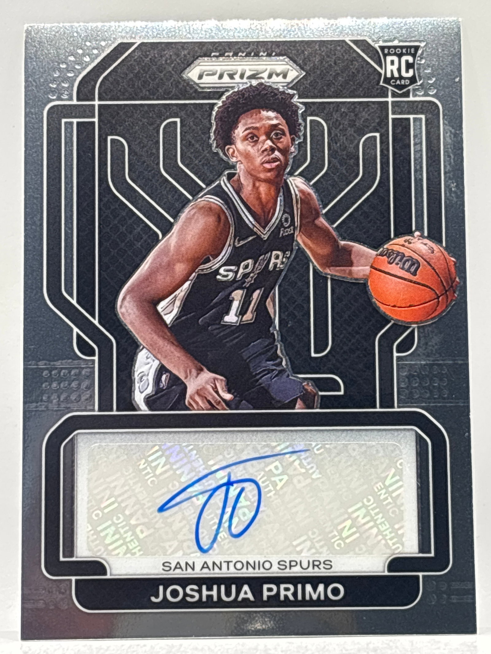 2021-22 PANINI PRIZM JOSHUA PRIMO AUTOGRAPHED ROOKIE CARD: THE HOBBY BOX