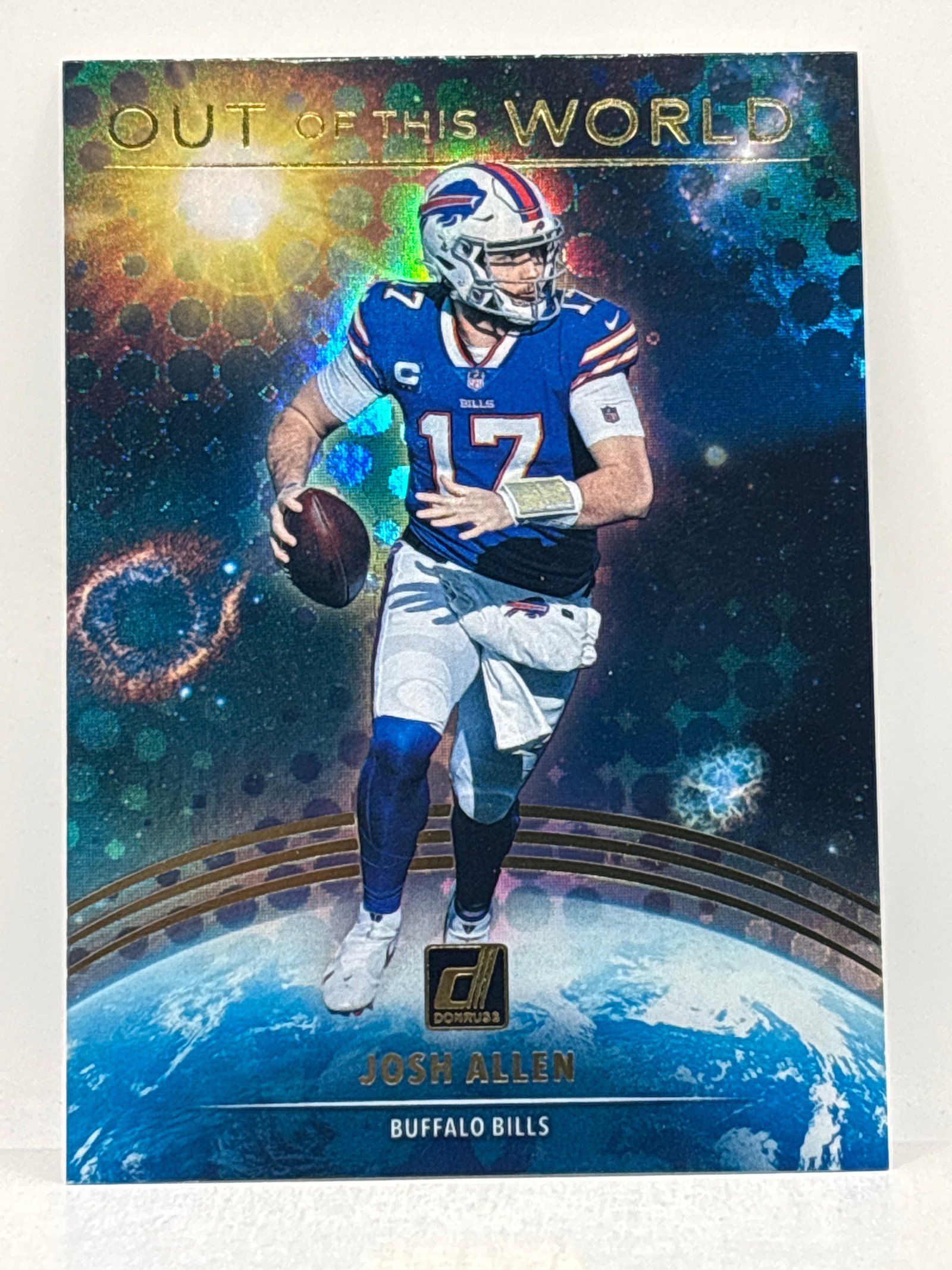 2021 PANINI DONRUSS JOSH ALLEN OUT OF THIS WORLD INSERT: THE HOBBY BOX