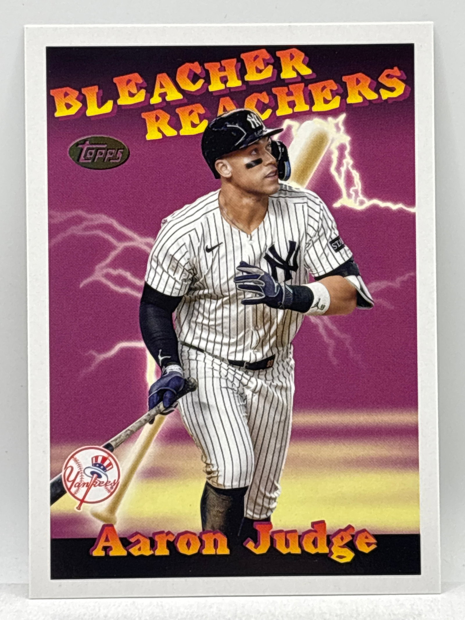 2025 TOPPS BLEACHER REACHERS AARON JUDGE INSERT: THE HOBBY BOX