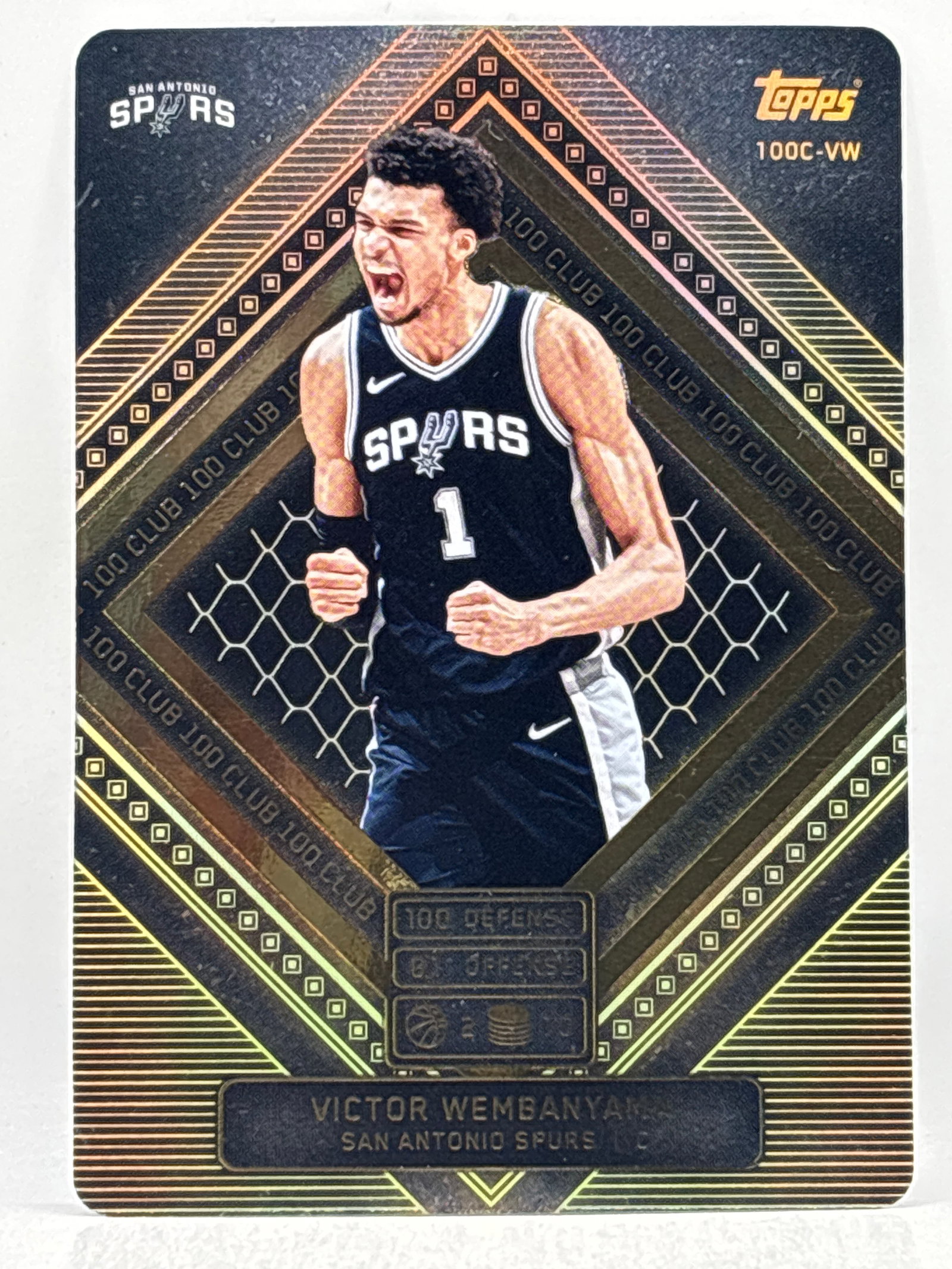 2025 TOPPS MATCH ATTAX VICTOR WEMBANYAMA 100 CLUB INSERT: THE HOBBY BOX