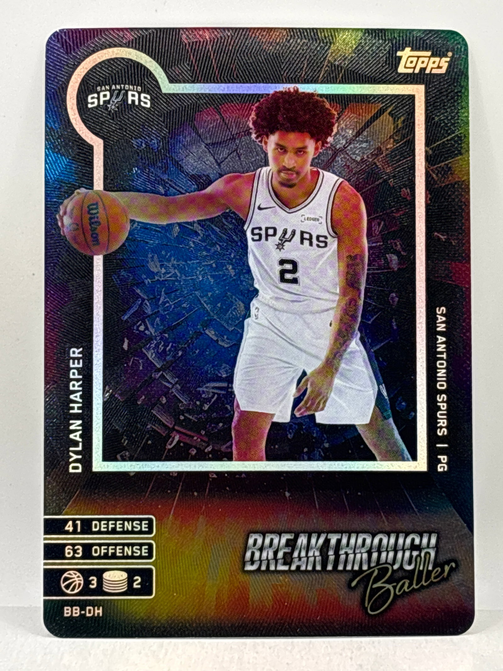 2025 TOPPS MATCH ATTAX DYLAN HARPER BREAKTHROUGH BALLER INSERT: THE HOBBY BOX