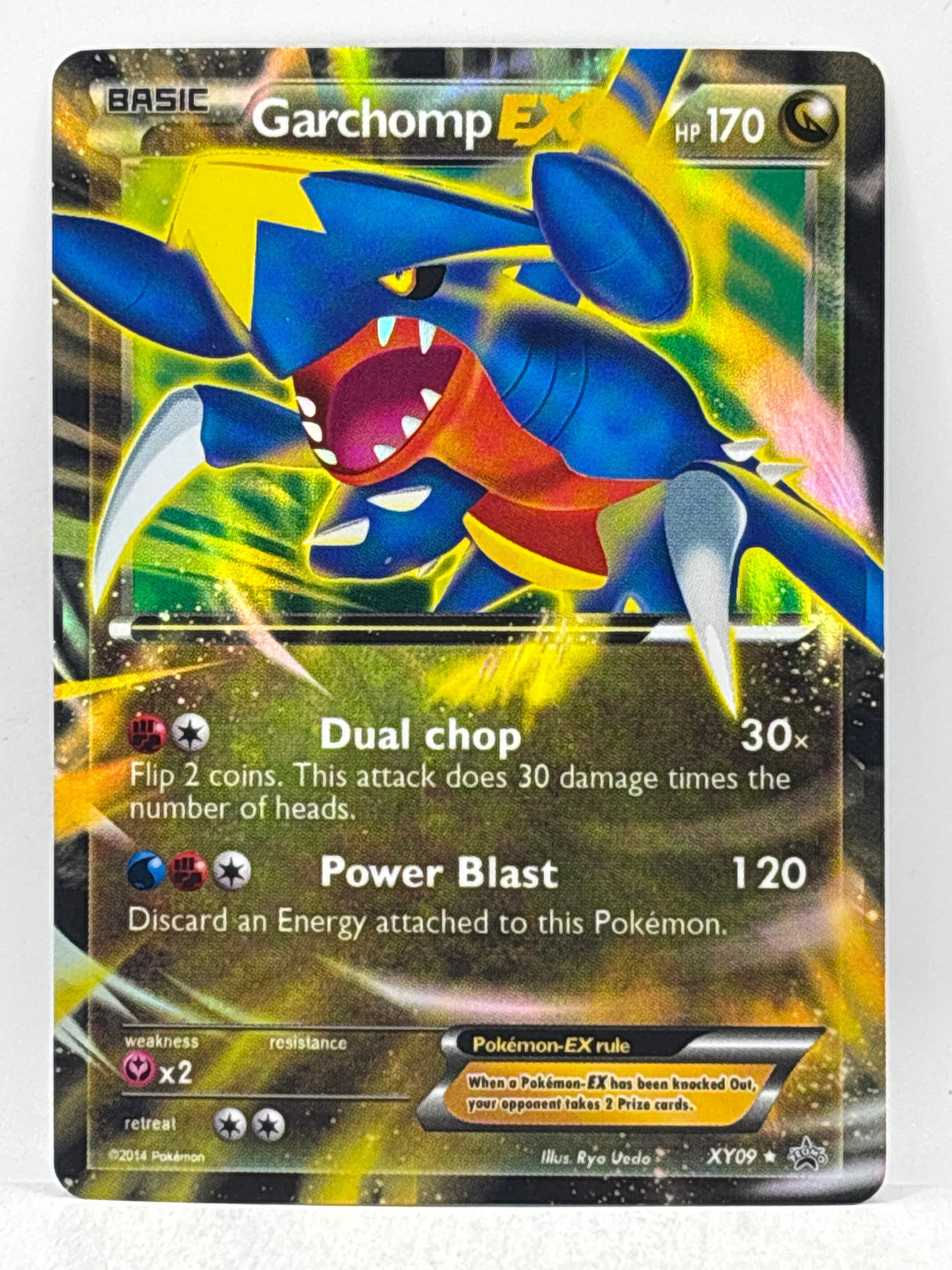 2014 POKÉMON GARCHOMP EX XY09 BLACK STAR PROMO ULTRA RARE HOLO: THE HOBBY BOX-CHOOSE ARRANGE YOUR OWN SHIPPING AT CHECKOUT FOR LOWER SHIPPING CHARGES