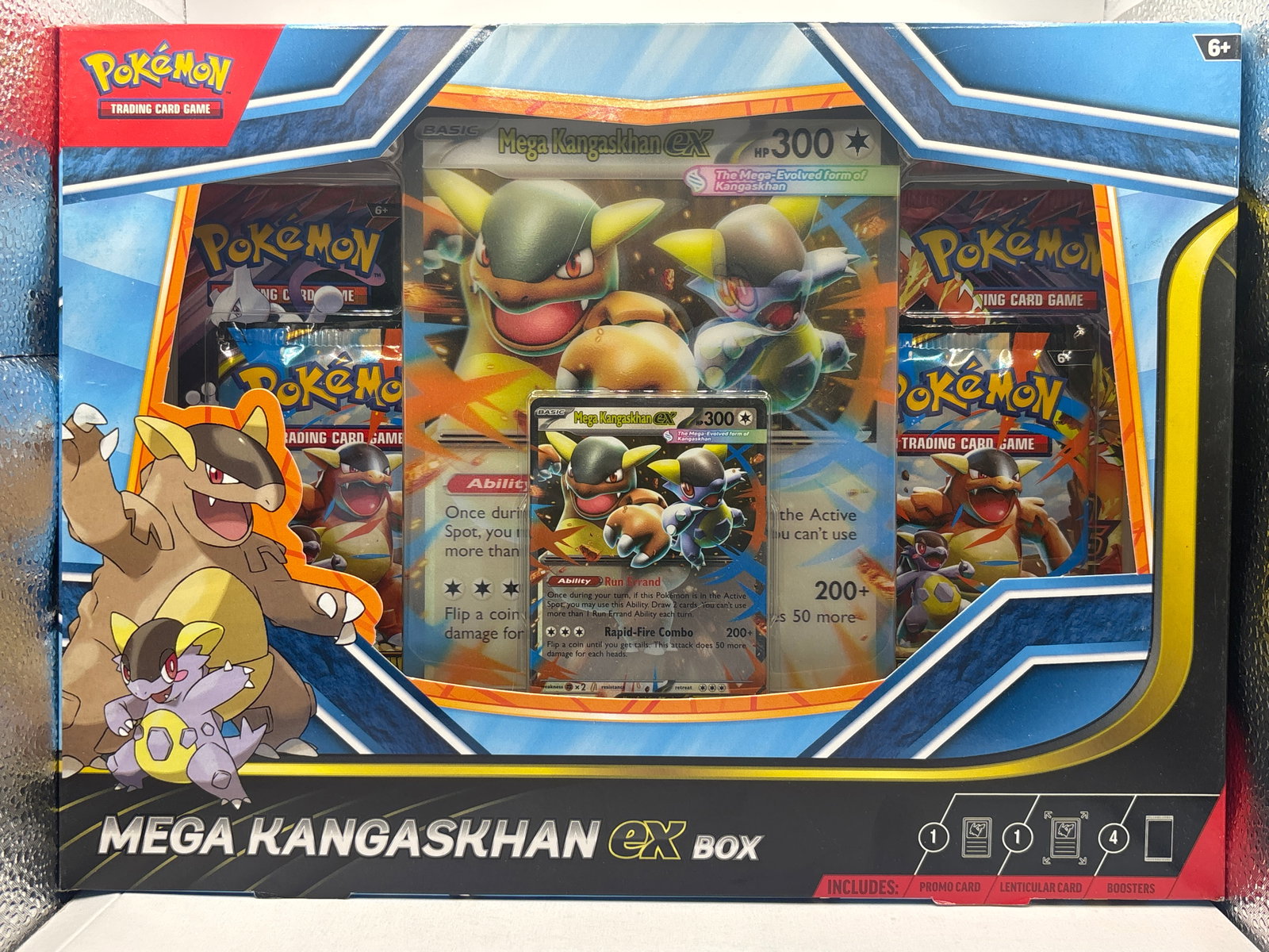 2025 POKÉMON MEGA KANGASHKHAN FACTORY SEALED BOX: THE HOBBY BOX - CHOOSE ARRANGE MY OWN SHIPPING AT CHECKOUT FOR LOWER SHIPPING CHARGES