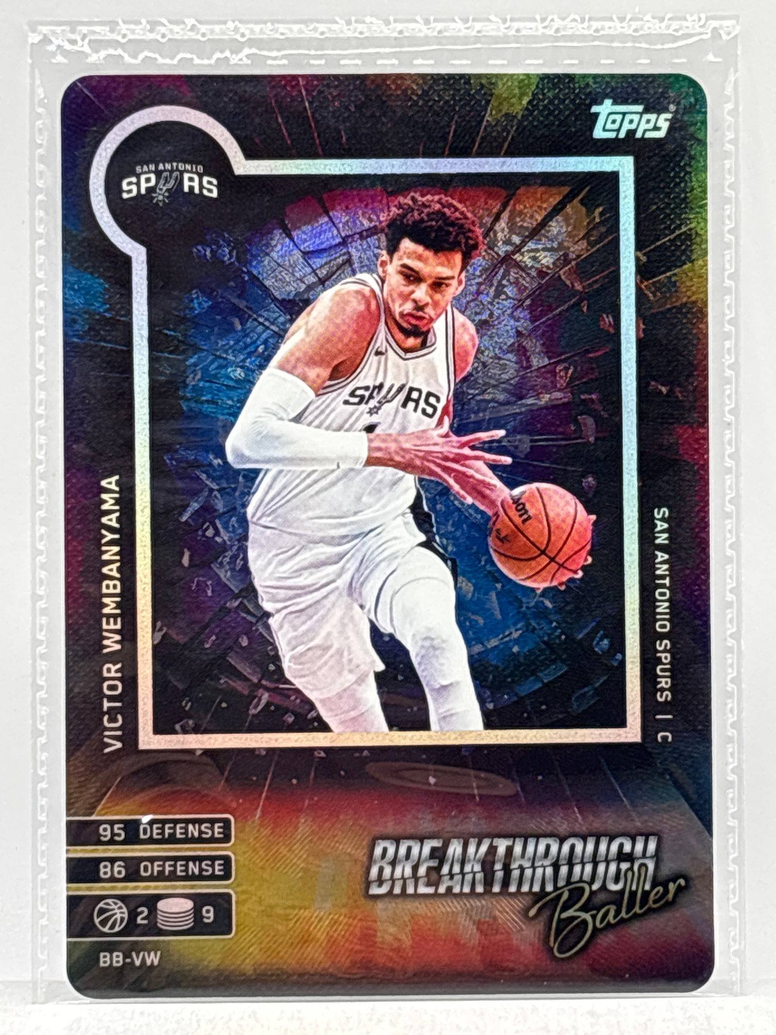 FACTORY SEALED 2025 TOPPS MATCH ATTAX VICTOR WEMBANYAMA BREAKTHROUGH BALLERS INSERT: THE HOBBY BOX - CHOOSE ARRANGE YOUR OWN SHIPPING WHEN YOU GET YOUR INVOICE FOR CHEAPER SHIPPING CHARGES