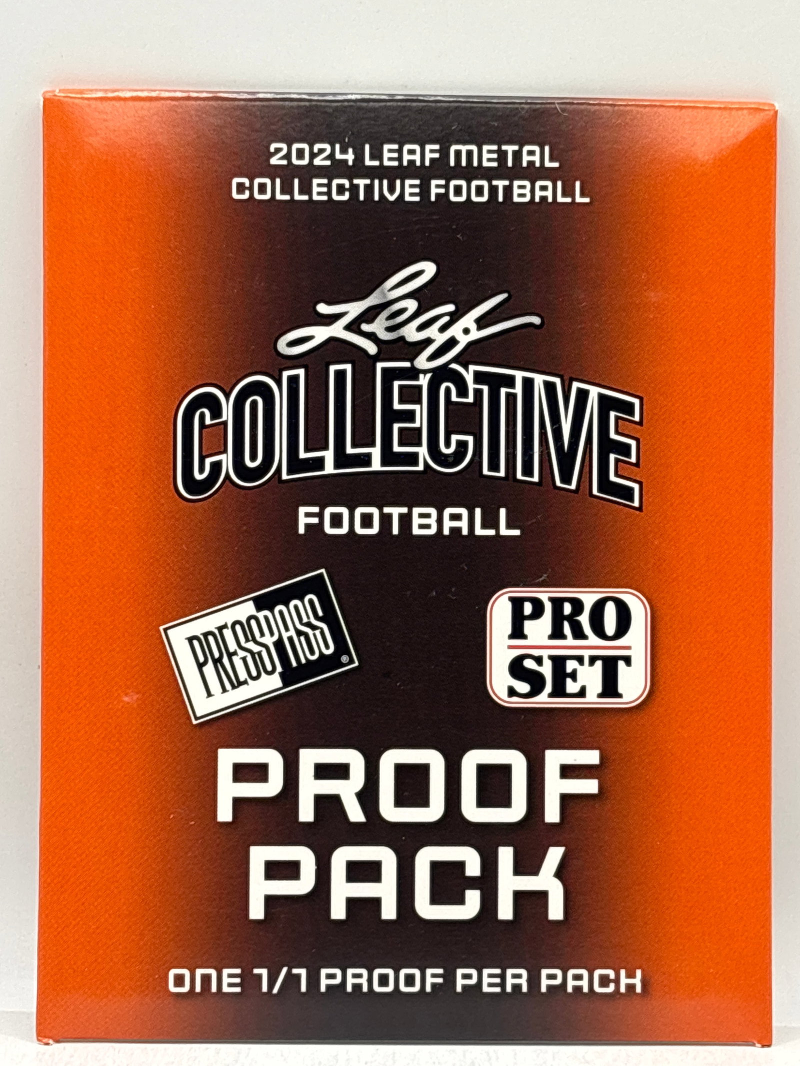 GUARANTEED 1/1 2024 LEAF METAL COLLECTIVE NFL FOOTBALL 1/1 PROOF PACK: THE HOBBY BOX - CHOOSE ARRANGE YOUR OWN SHIPPING WHEN YOU GET YOUR INVOICE FOR CHEAPER SHIPPING