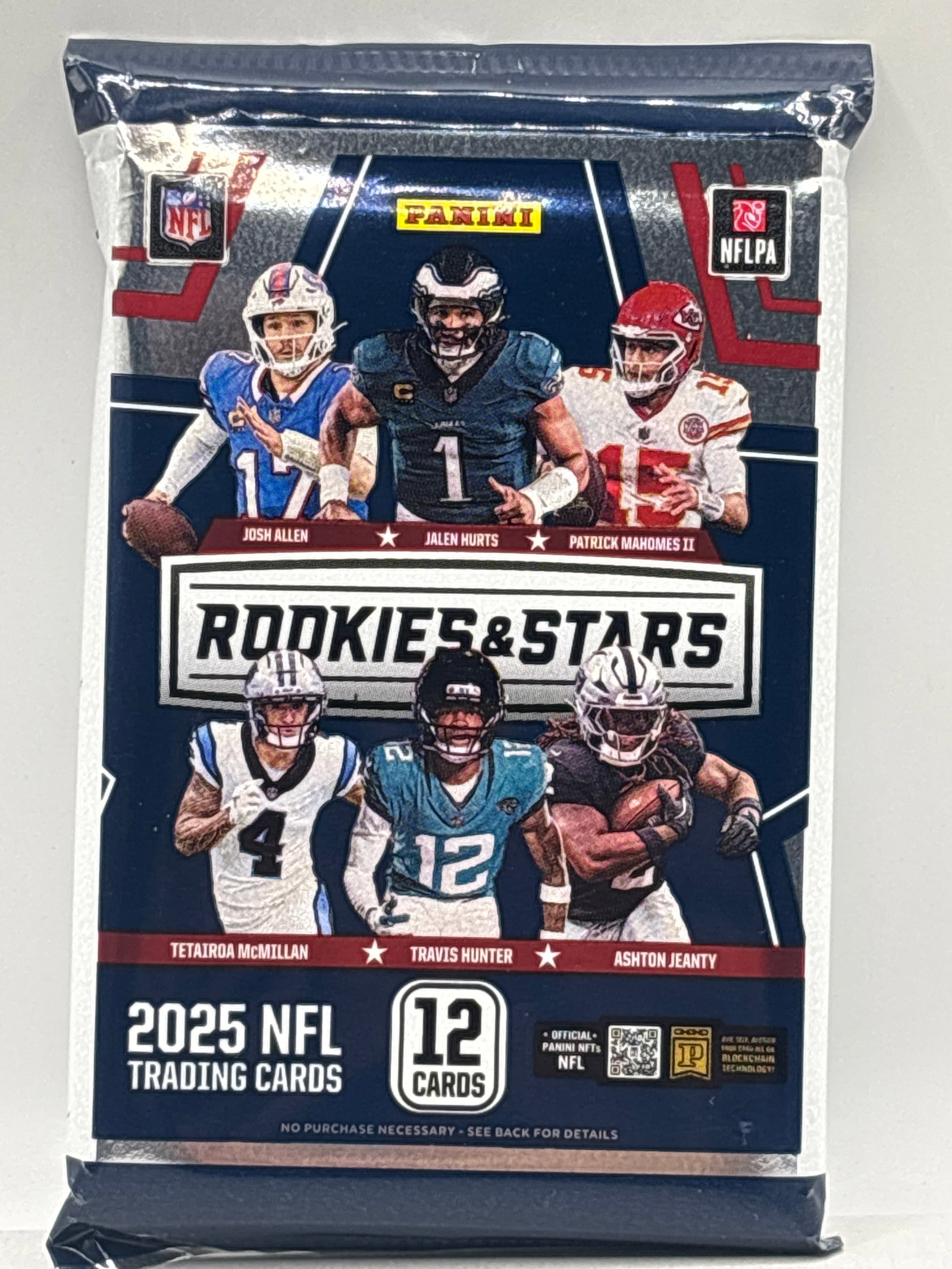 2025 PANINI ROOKIES & STARS NFL FOOTBALL PACK: THE HOBBY BOX - CHOOSE ARRANGE YOUR OWN SHIPPING WHEN YOU GET YOUR INVOICE FOR CHEAPER SHIPPING