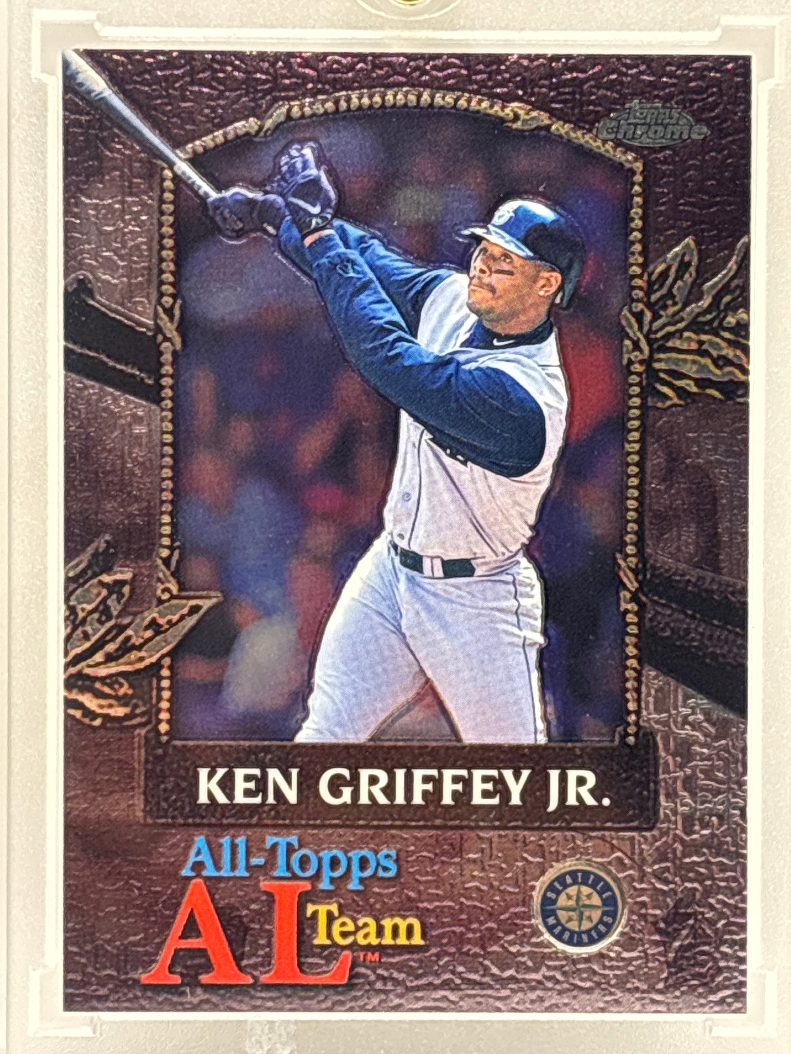 2000 TOPPS CHROME KEN GRIFFEY JR ALL-TOPPS TEAM INSERT: THE HOBBY BOX - CHOOSE ARRANGE YOUR OWN SHIPPING WHEN YOU GET YOUR INVOICE FOR CHEAPER SHIPPING