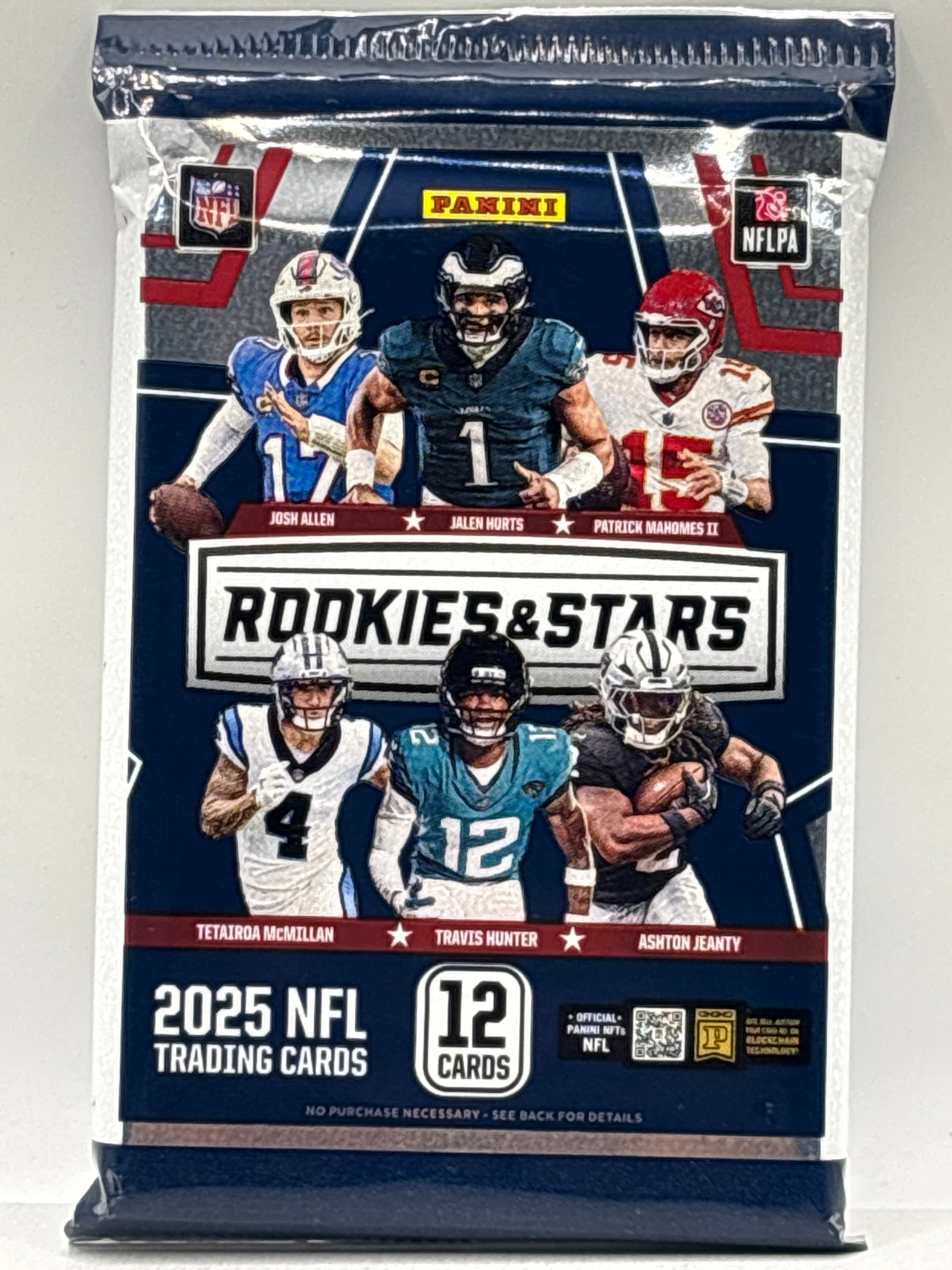 2025 PANINI ROOKIES & STARS NFL FOOTBALL PACK: THE HOBBY BOX - CHOOSE ARRANGE YOUR OWN SHIPPING WHEN YOU GET YOUR INVOICE FOR CHEAPER SHIPPING