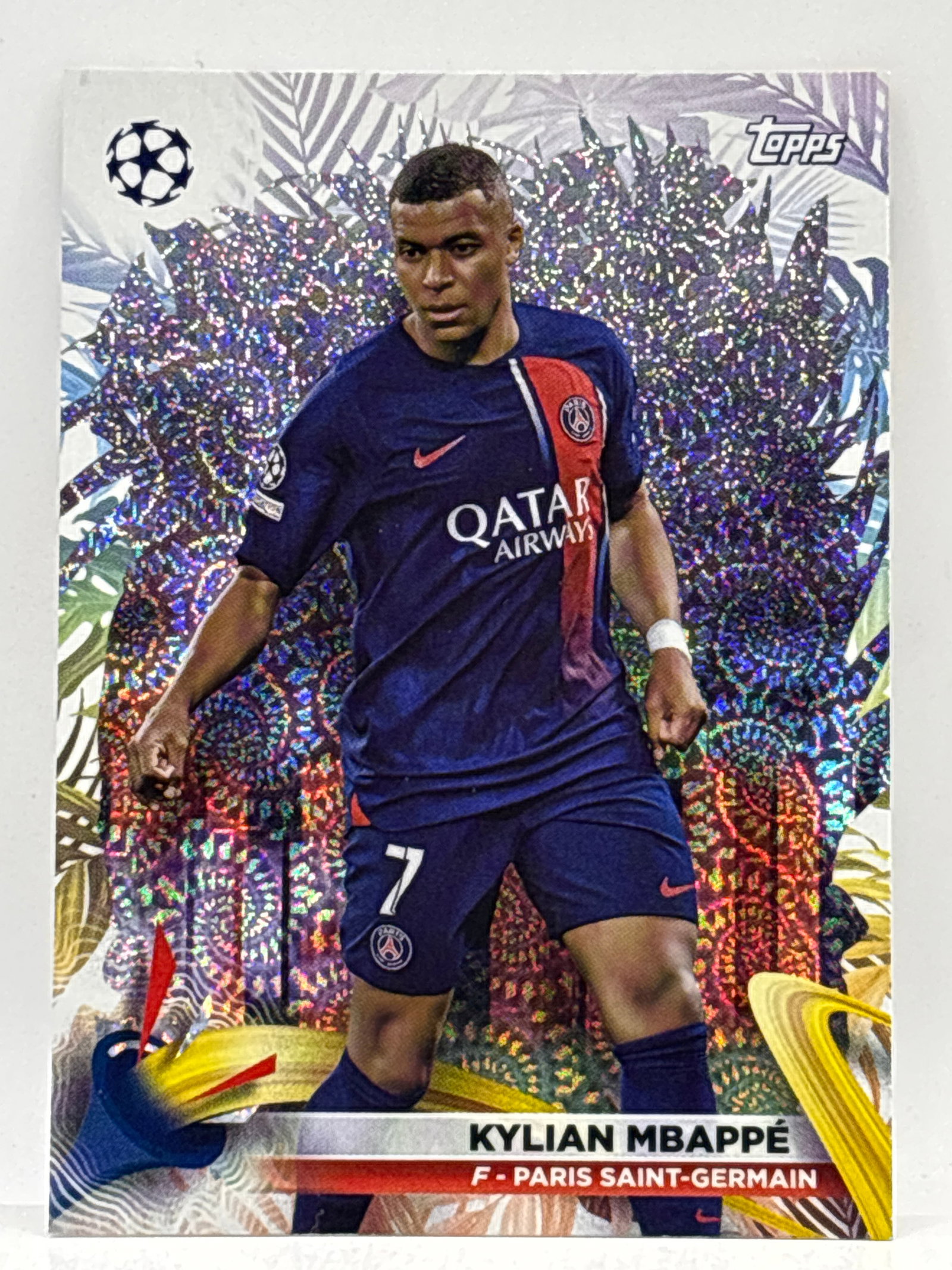 2024 TOPPS CARNIVAL KYLIAN MBAPPE REFRACTOR (1 of 4)