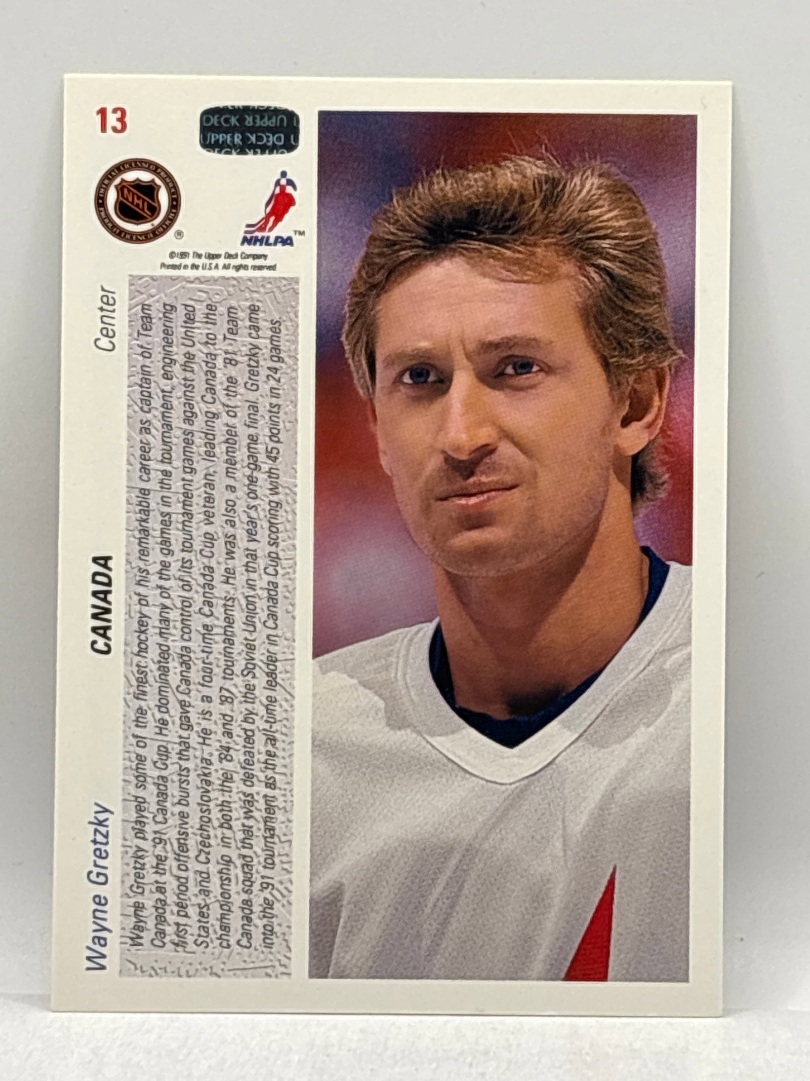 1991 UPPER DECK WAYNE GRETZKY - 2