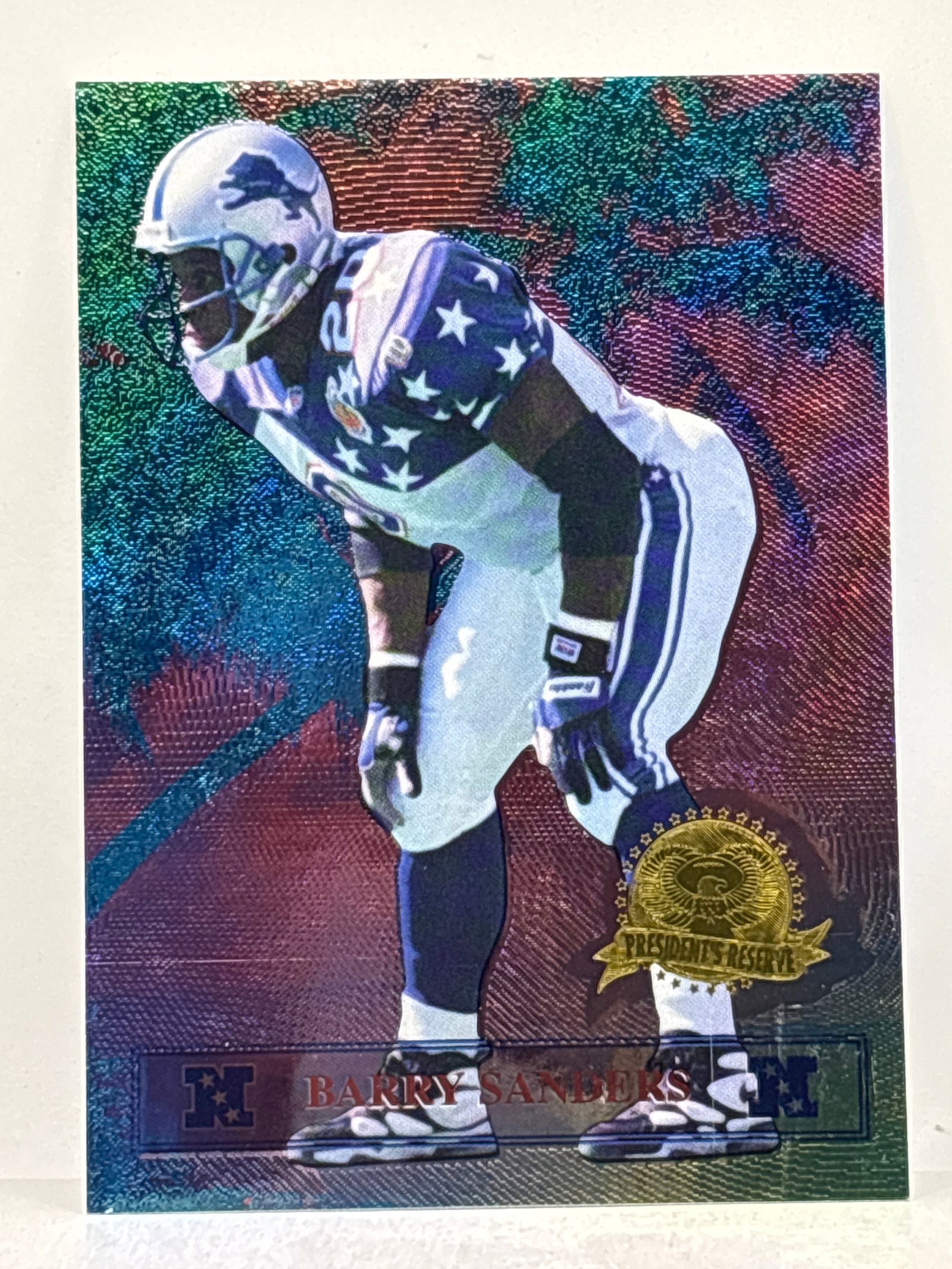 1996 COLLECTORS EDGE BARRY SANDERS PRESIDENTS RESERVE: THE HOBBY BOX -CHOOSE ARANGE MY OWN SHIPPING WHEN YOU GET YOUR INVOICE FOR CHEAPER SHIPPING CHARGES