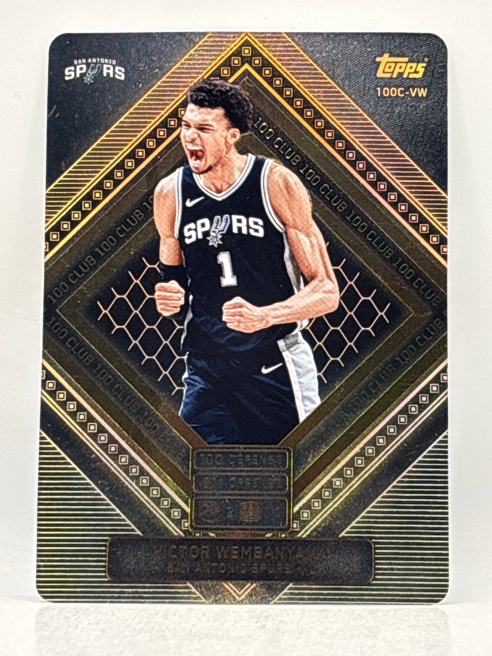 2025 TOPPS MATCH ATTAX VICTOR WEMBANYAMA 100 CLUB INSERT: THE HOBBY BOX - CHOOSE ARRANGE YOUR OWN SHIPPING WHEN YOU RECEIVE YOUR INVOICE FOR LOWER SHIPPING CHARGES