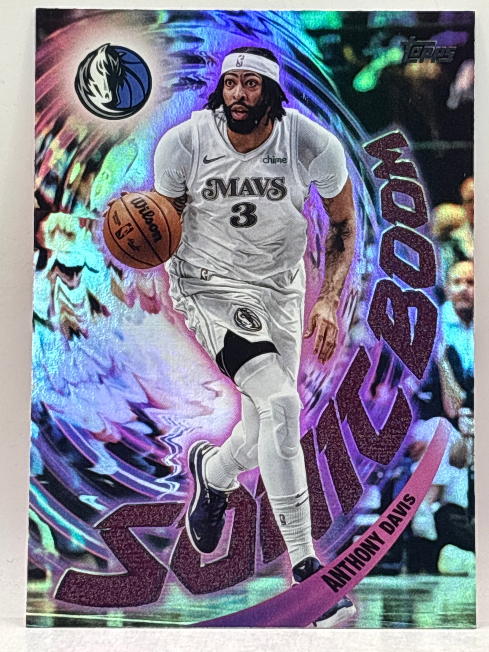 2025 TOPPS SONIC BOOM ANTHONY DAVIS FOIL INSERT (1 of 3)