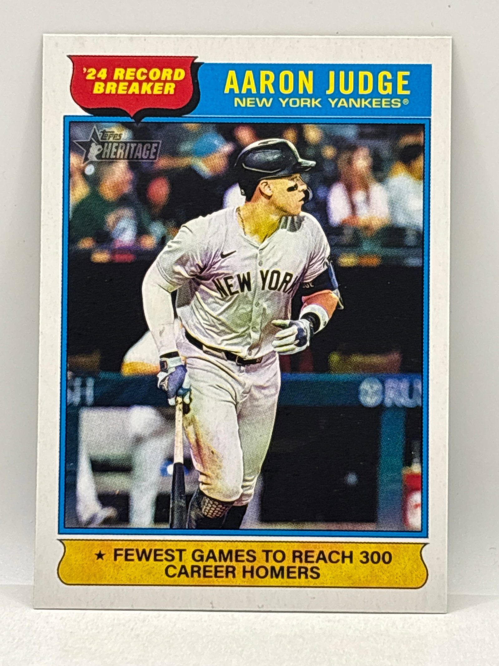 2025 TOPPS HERITAGE AARON JUDGE: THE HOBBY BOX - CHOOSE ARRANGE YOUR OWN SHIPPING WHEN YOU RECEIVE YOUR INVOICE FOR LOWER SHIPPING CHARGES