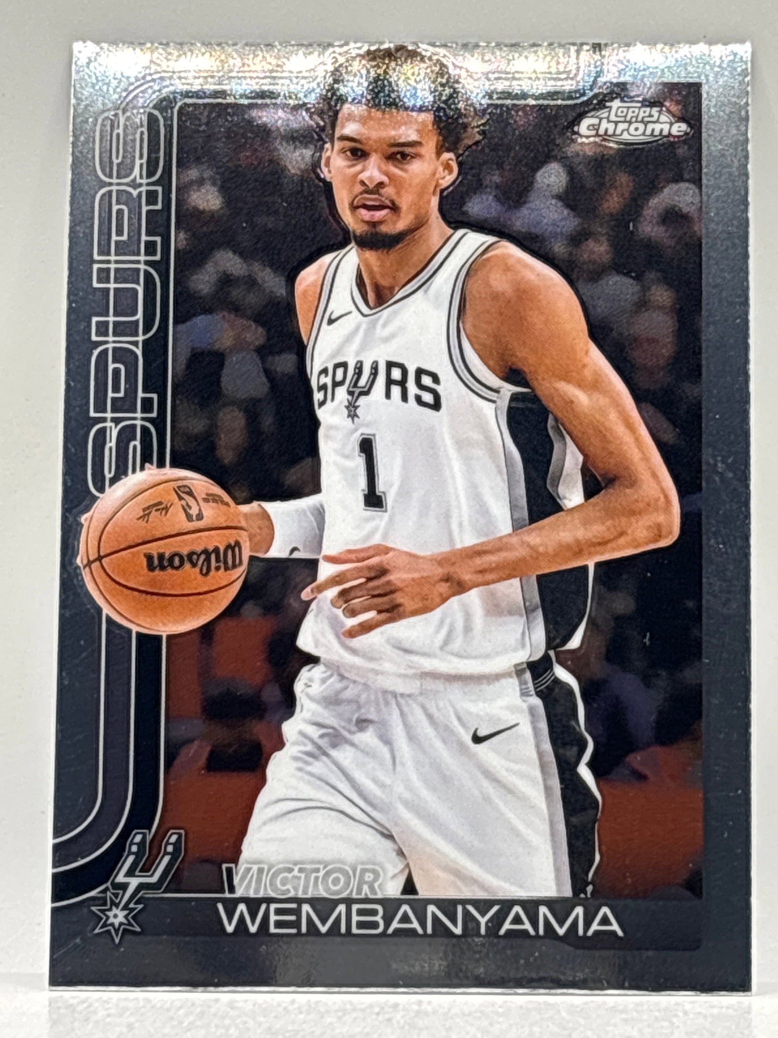 2025 TOPPS CHROME VICTOR WEMBANYAMA: THE HOBBY BOX - CHOOSE ARRANGE YOUR OWN SHIPPING WHEN YOU RECEIVE YOUR INVOICE FOR LOWER SHIPPING CHARGES