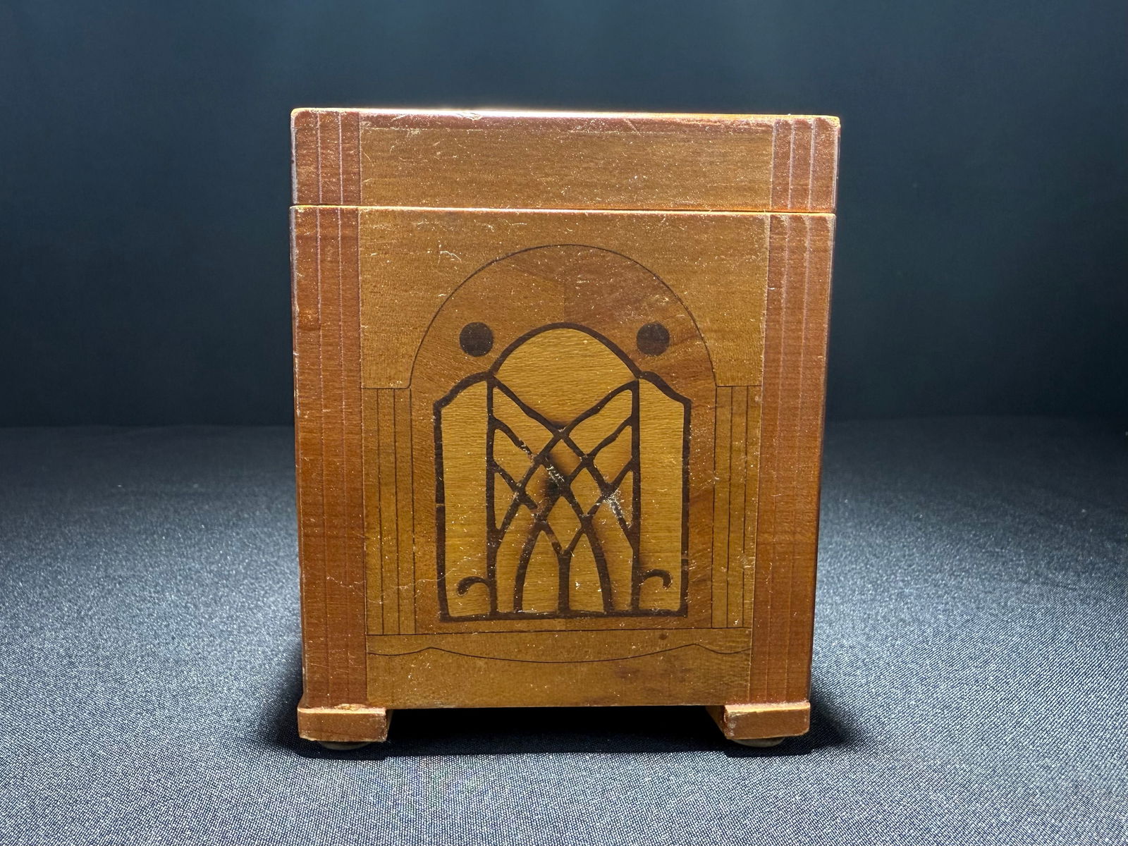 Occupied Japan Mechanical Bird Cigarette Box, circa 1945-1952 (1 of 18)