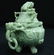 DEEP CARVED JADE INCENSE BURNER - 3
