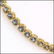 10.22 CT Blue Topaz Tennis Fine Bracelet $1120 - 2