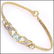 3.89 CT Blue Topaz & Diamond Designer Bracelet $965