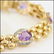 12.37 CT Amethyst & Diamond Designer Bracelet - 2