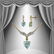 4.17 CT Topaz & Diamond Hearts Fine Designer Set